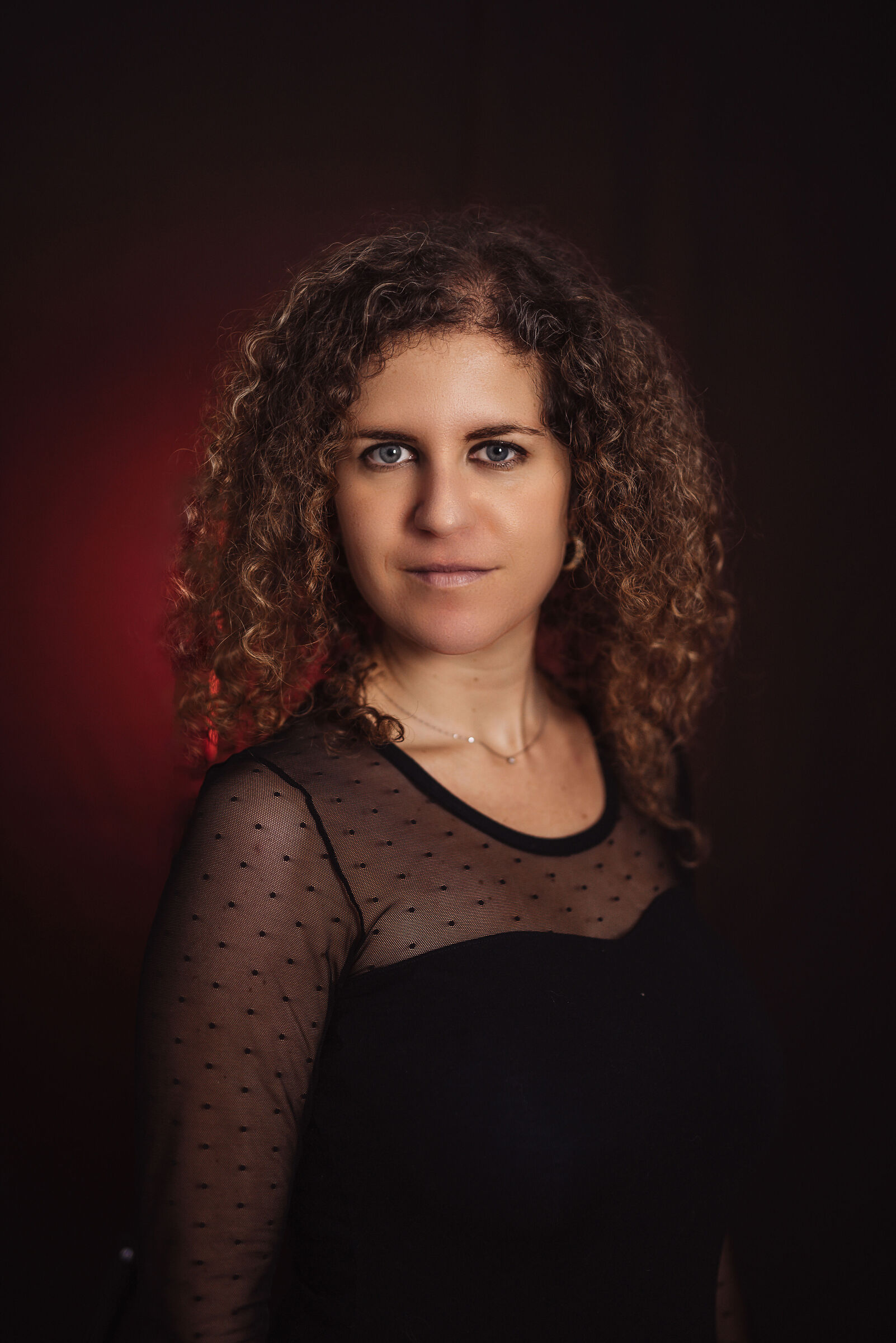 Il dipinto in studio