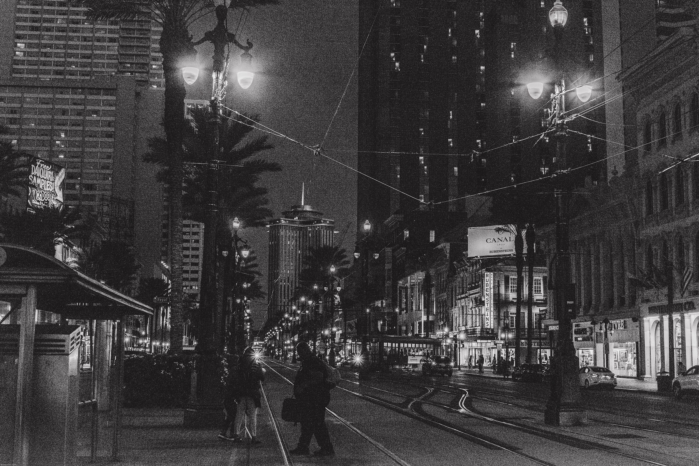 Night time in New Orleans