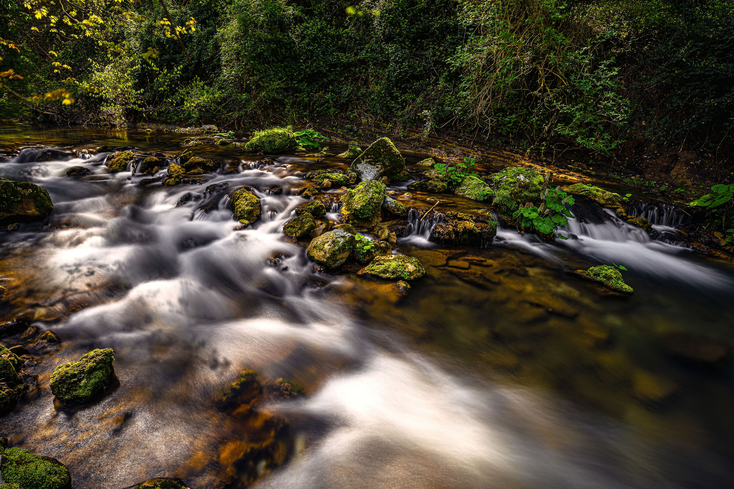 The Aniene, near the waterfall of San Benedetto