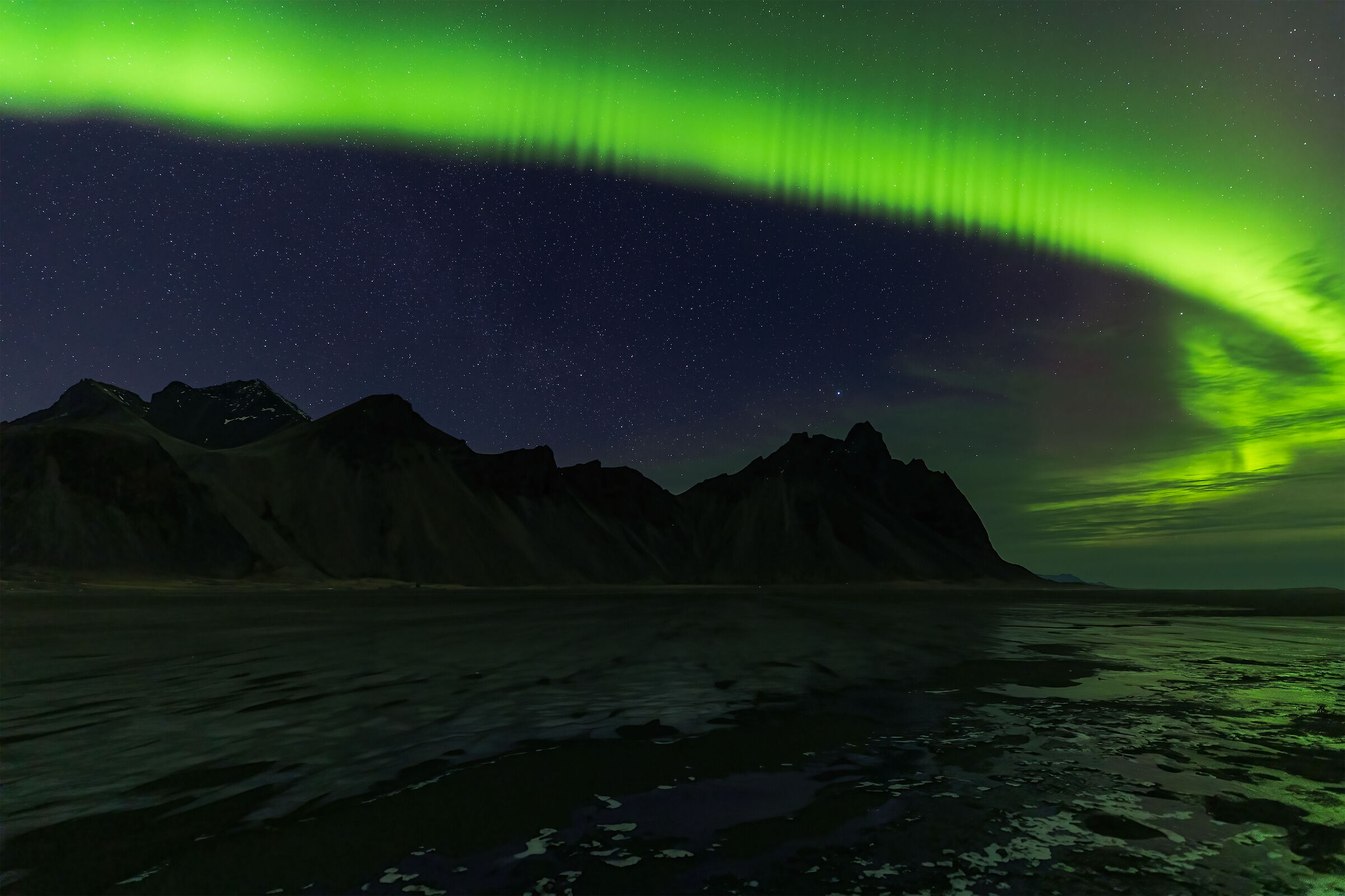 Dancing queen at Vesterhorn