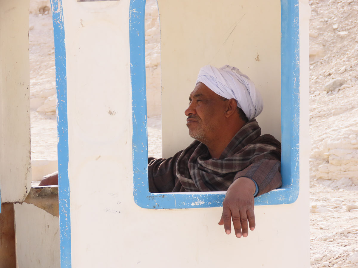 Guardian of the tombs of the Valley of the Kings