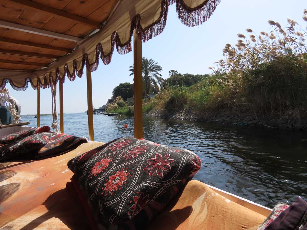 On board the felucca