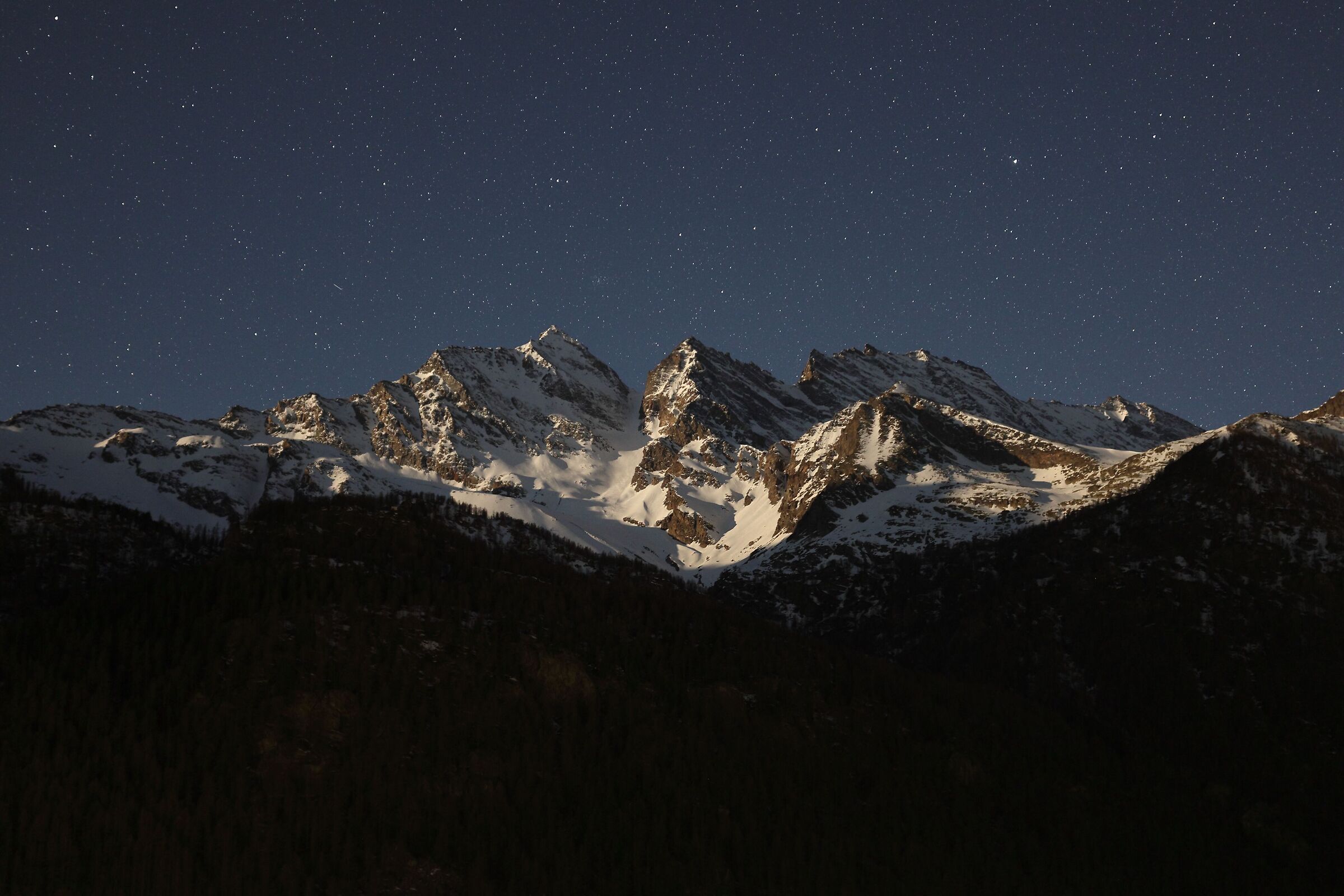 Le Levanne al chiaro di luna