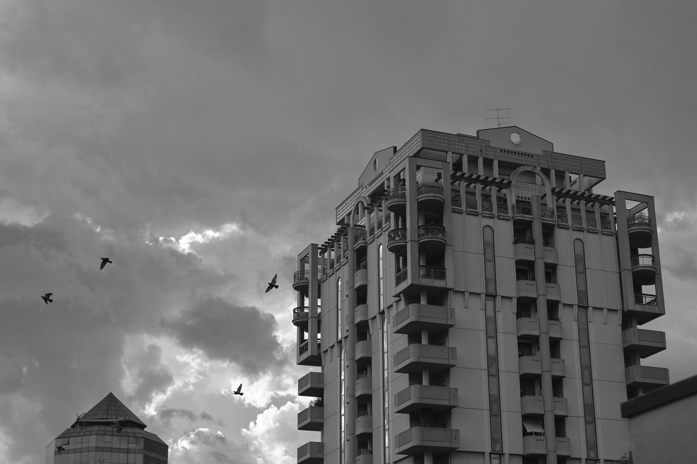 Sky and Towers