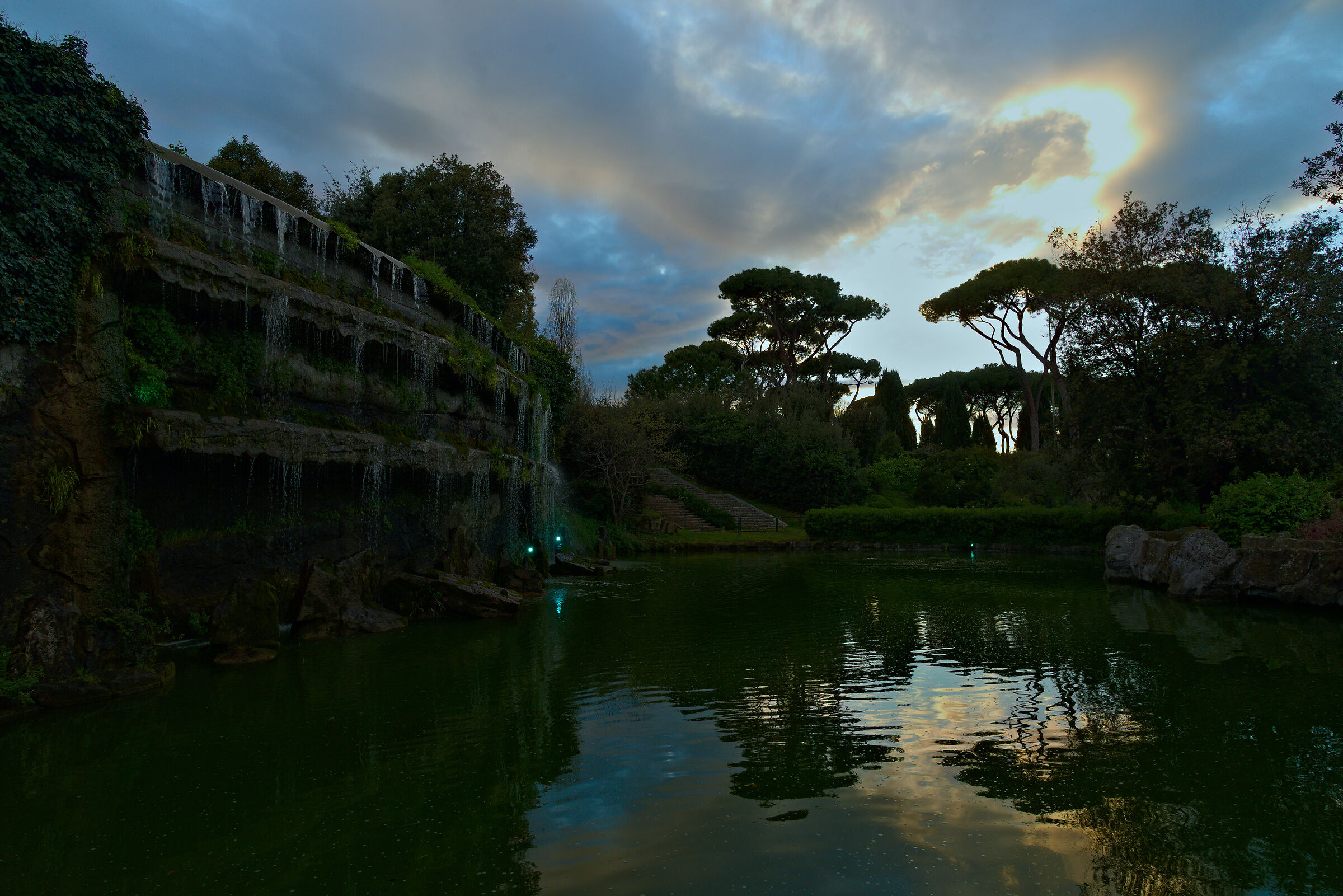 A moment of quiet at sunset