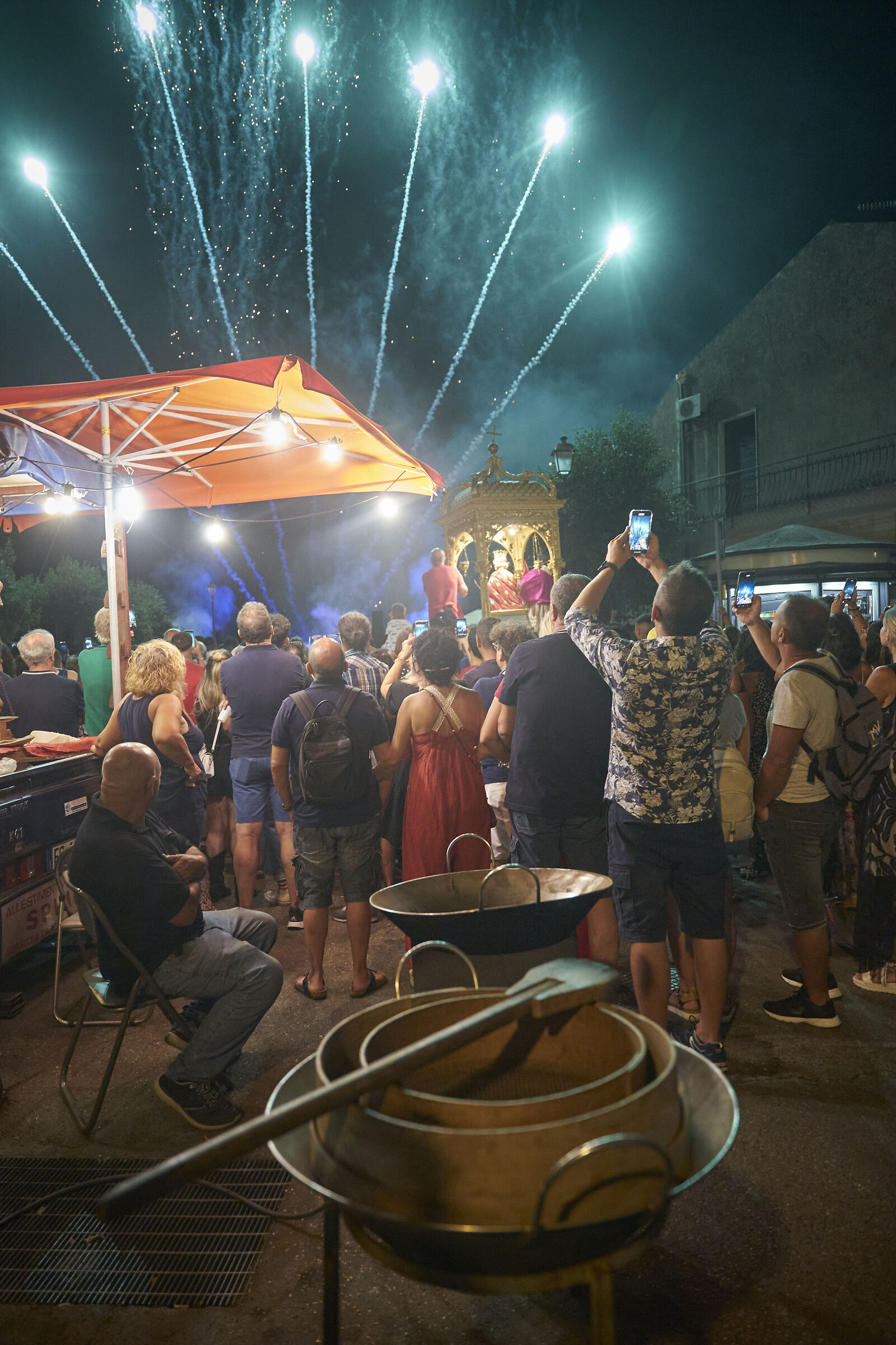 Fuochi pitotecnici Santa Tecla