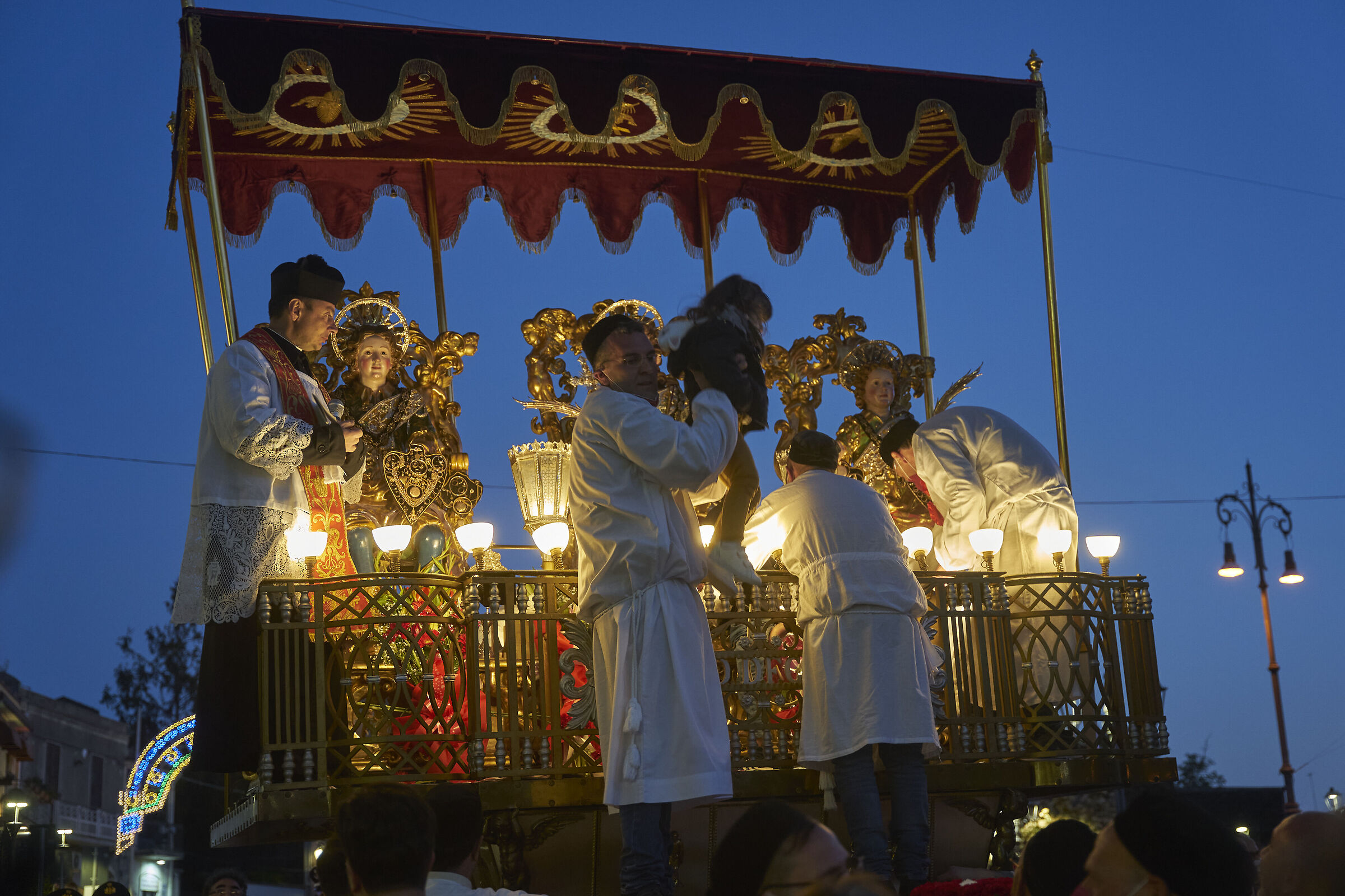 Benedizione bambini Sant'Alfio