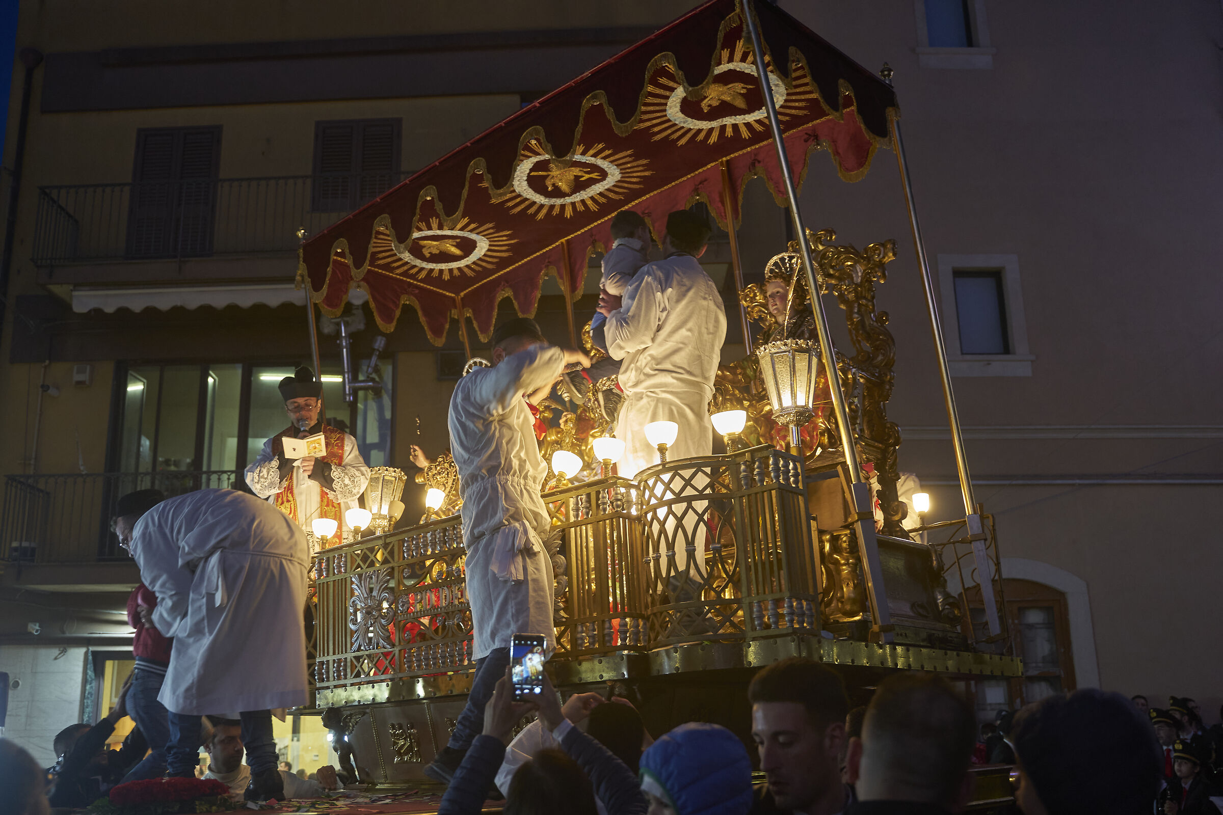 Benedizione bambini Sant'Alfio