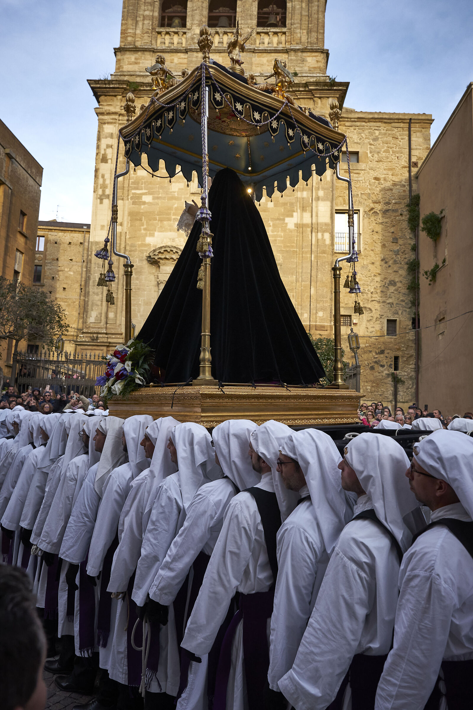 Vara dell'Addolorata Venerdì Santo Enna