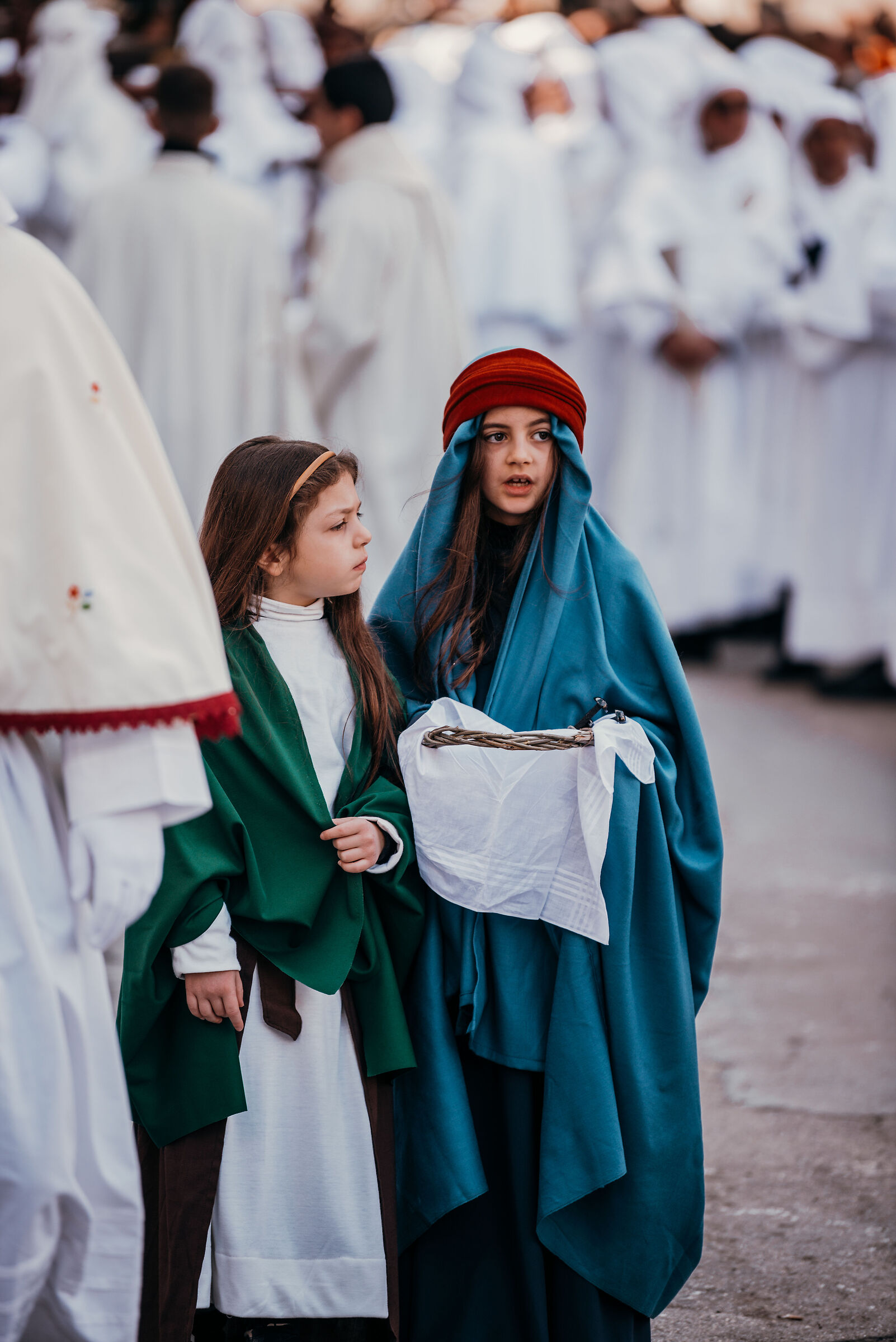 Children in procession