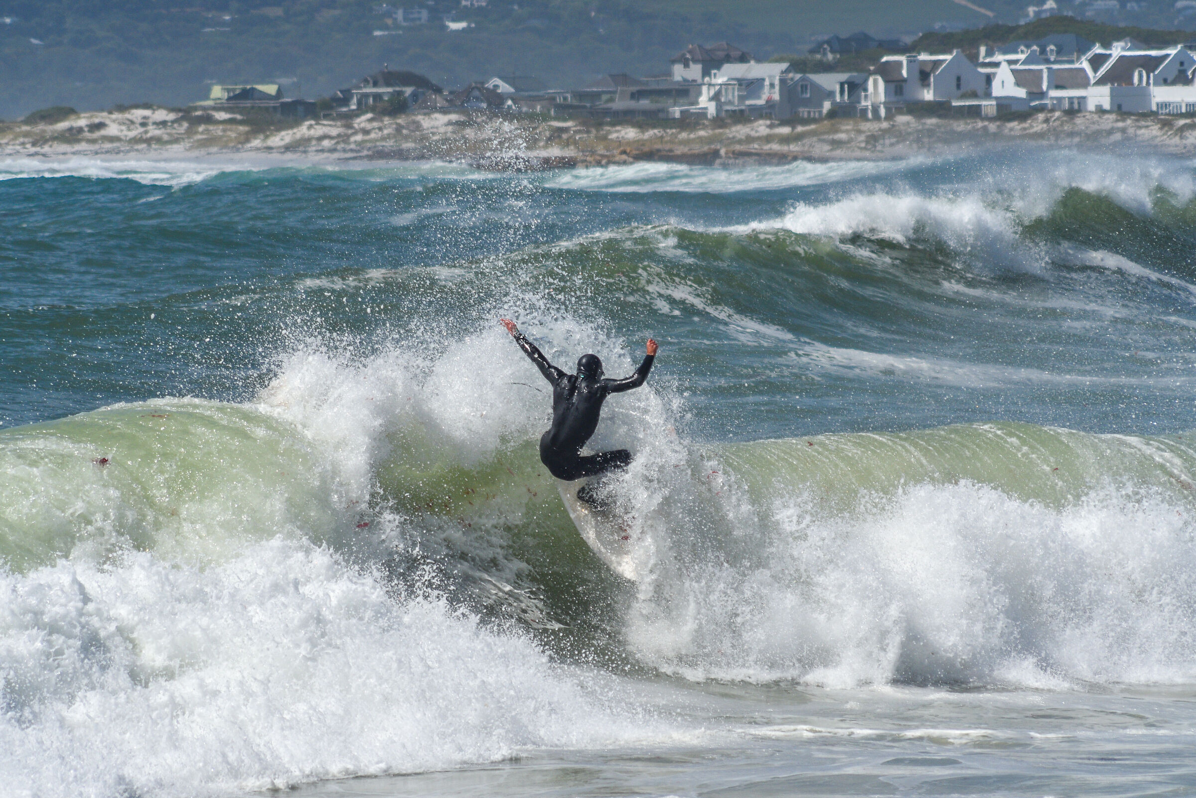 Surfing in Table Mountain National Park