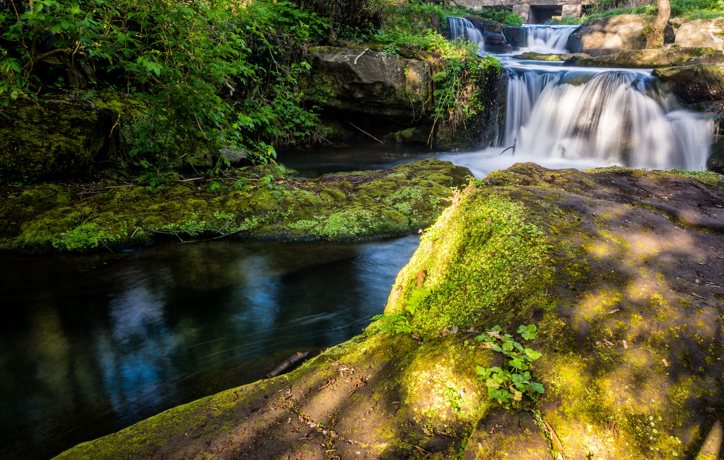 Monte Gelato Waterfalls