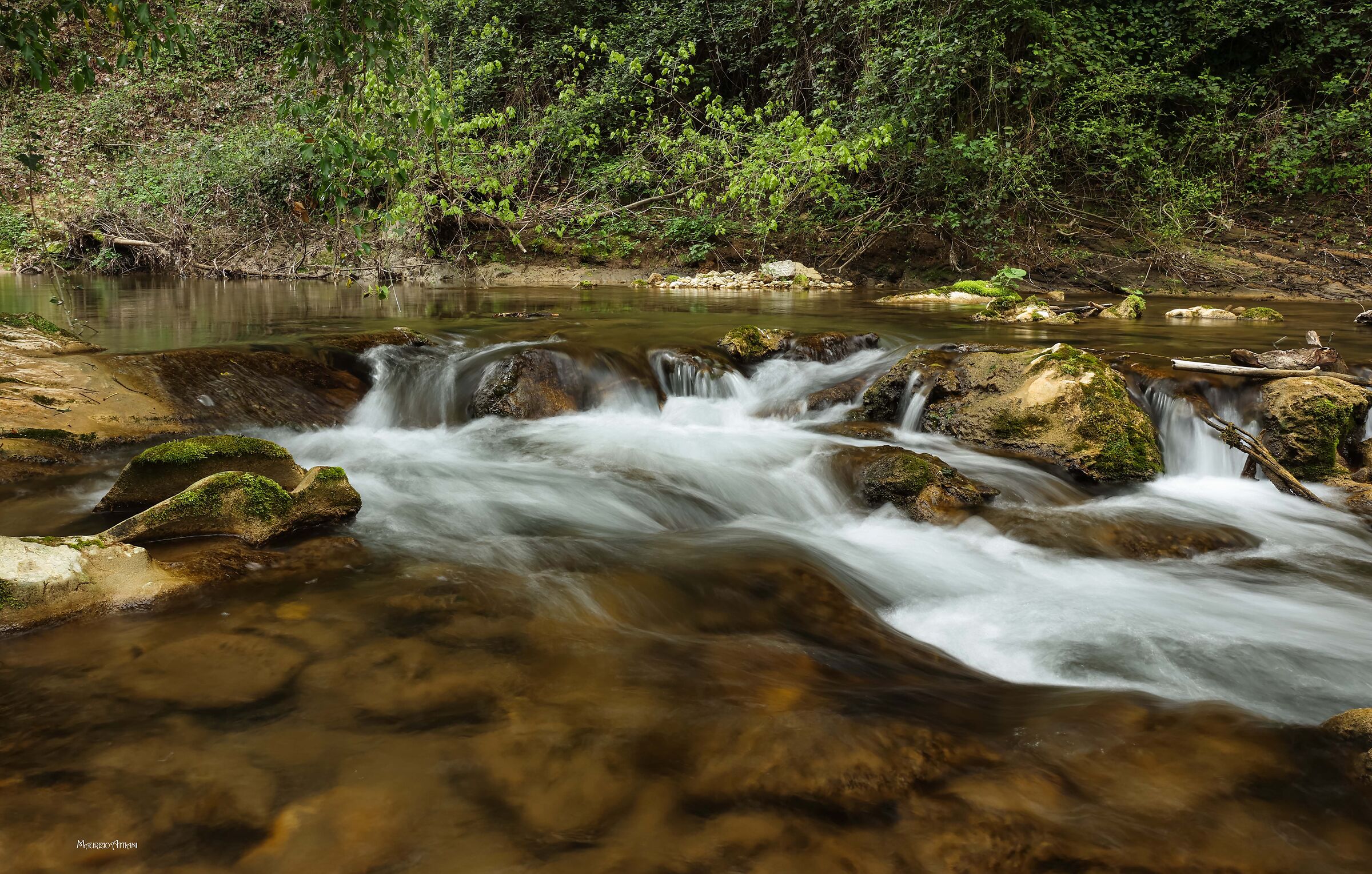 Along the river Aniene