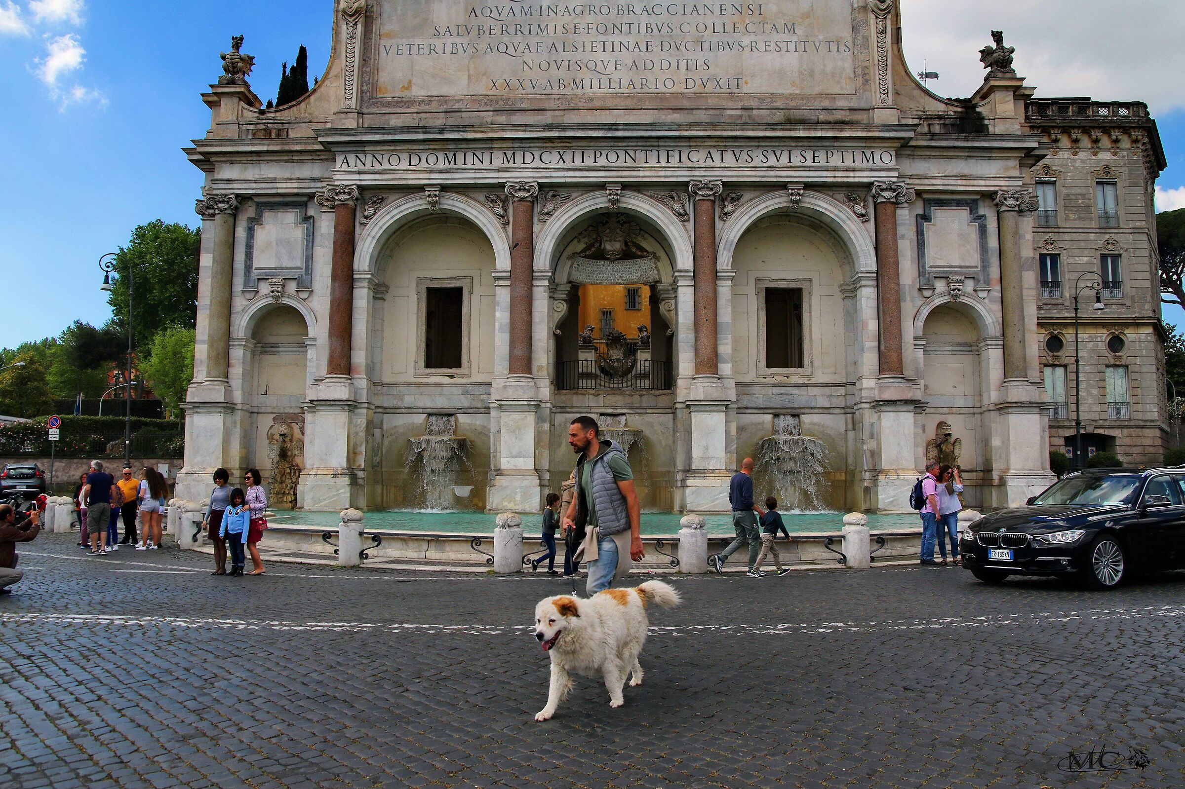 Il fontanone a Roma