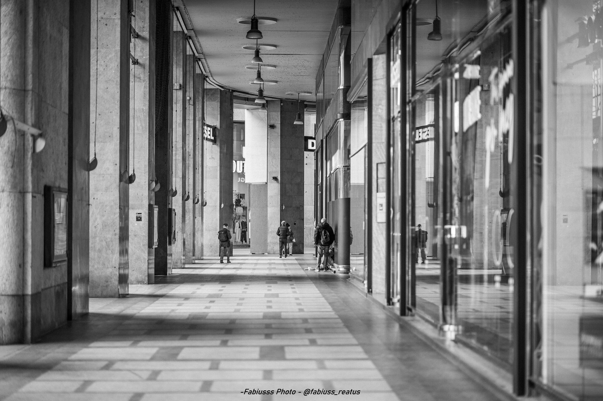 Una Milano ancora assonnata