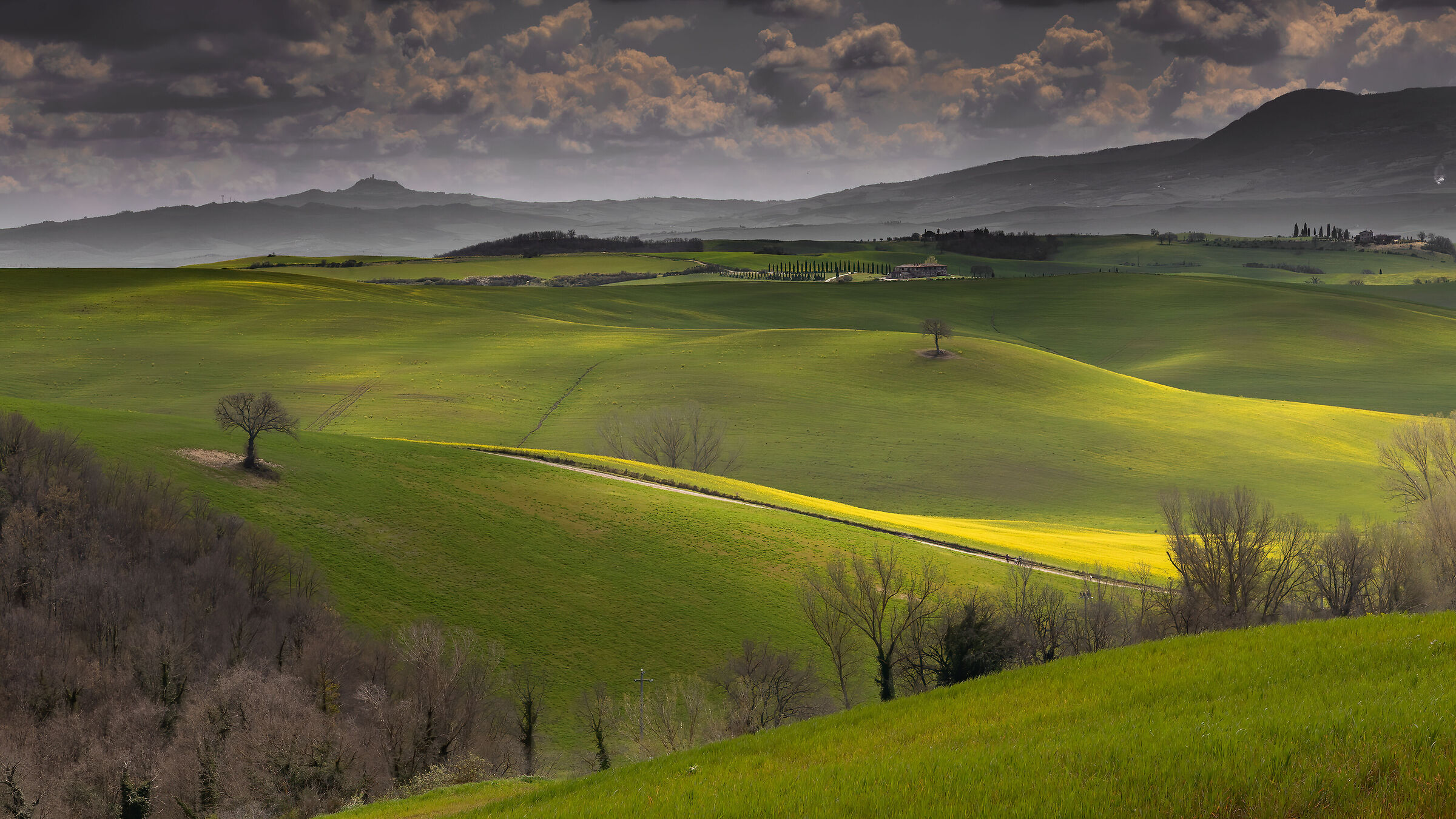 Lame di luce vei pressi di Vitaleta
