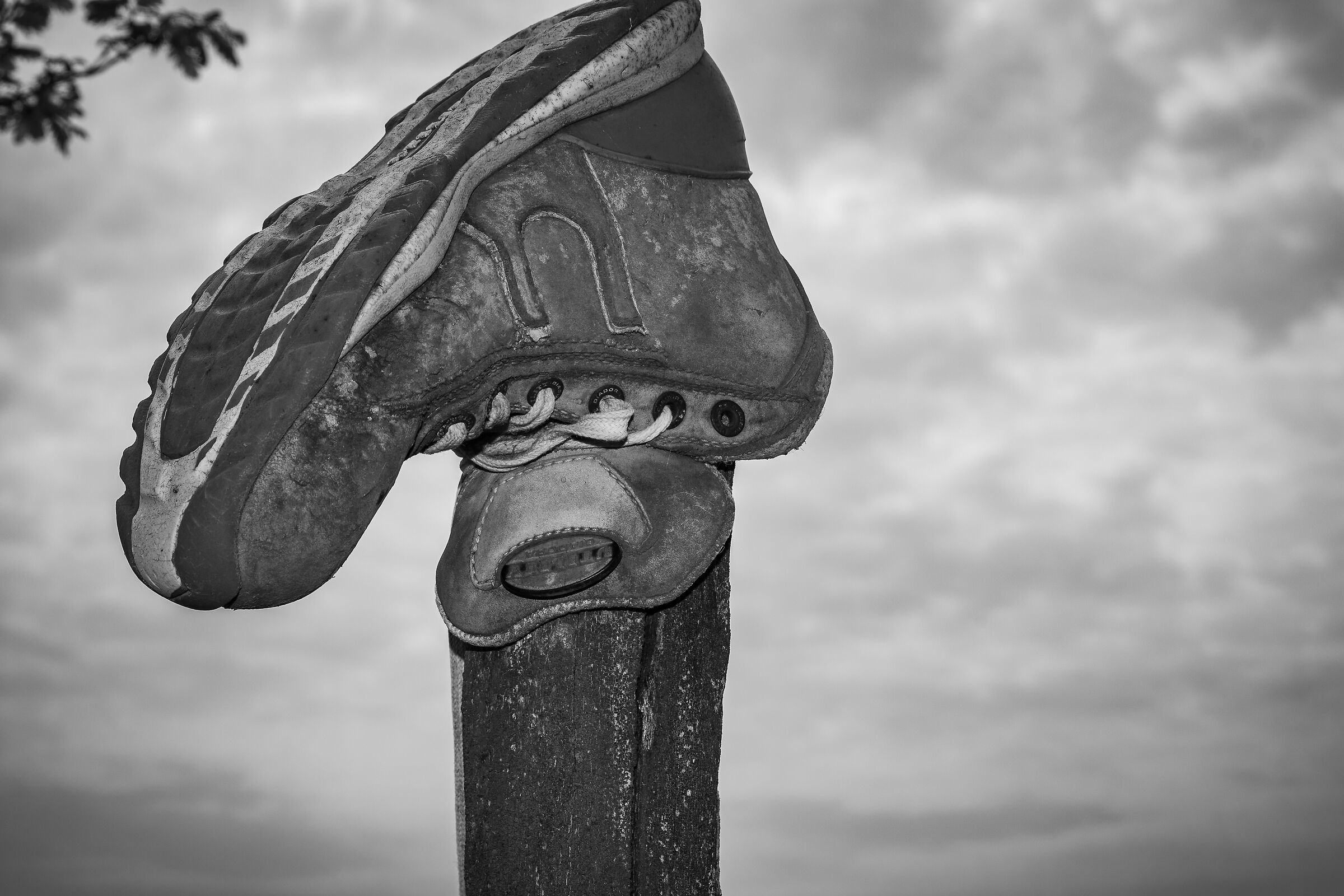 Lo scarpone "dimenticato"