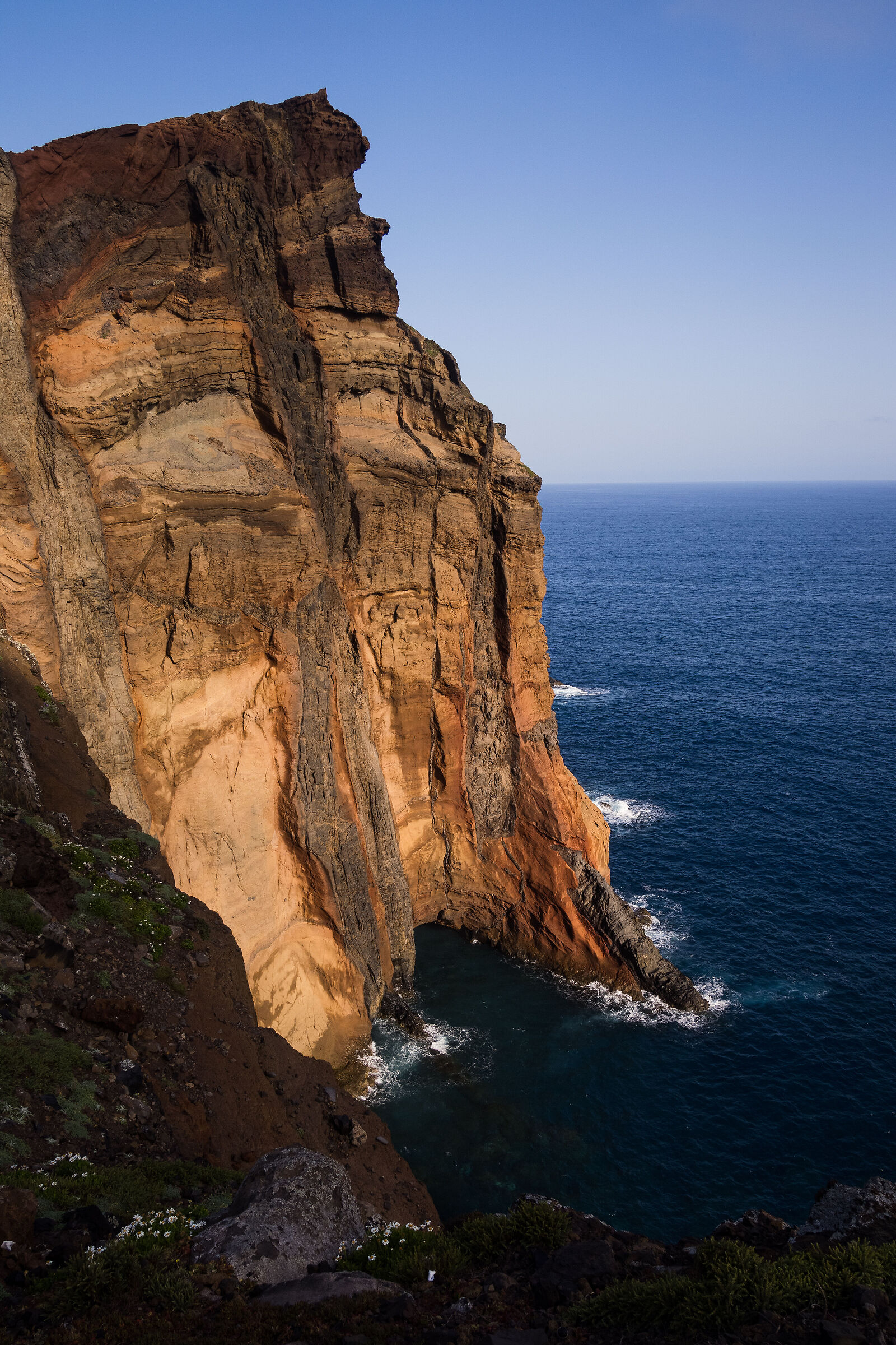 Cliff at the tip of S. Lorenzo