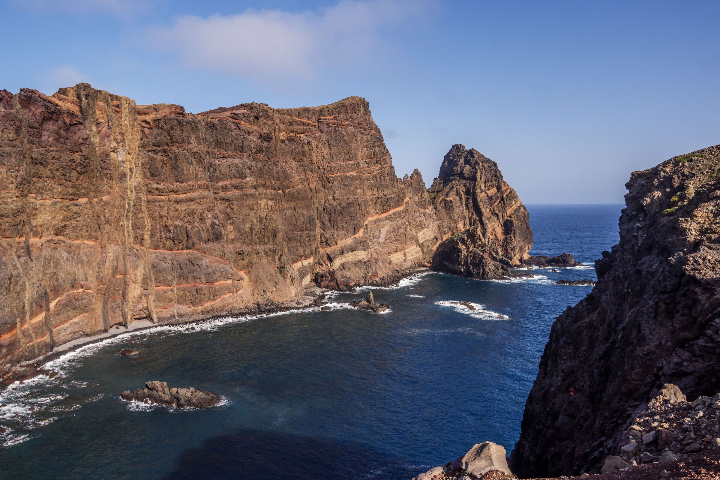 Cliff at the tip of S. Lorenzo