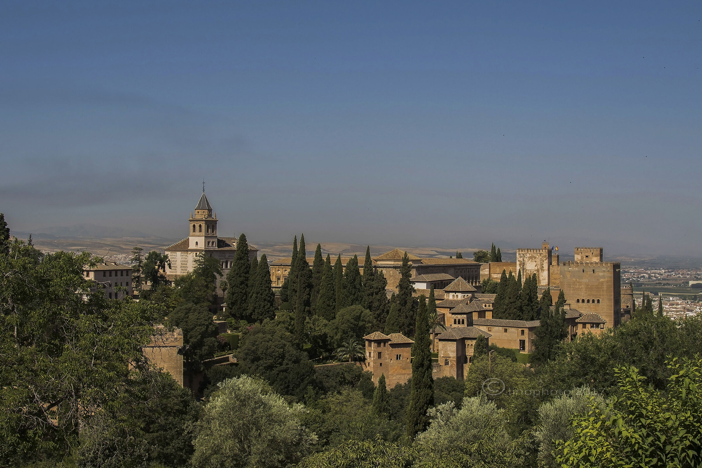 The Alhambra complex - Granada