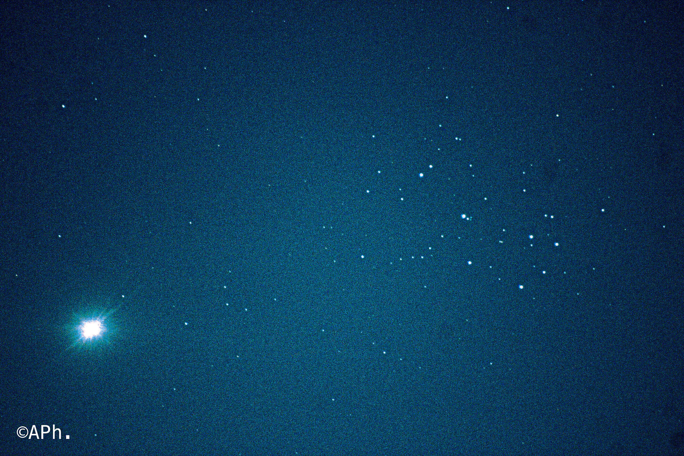 Congiunzione Venere Pleiadi