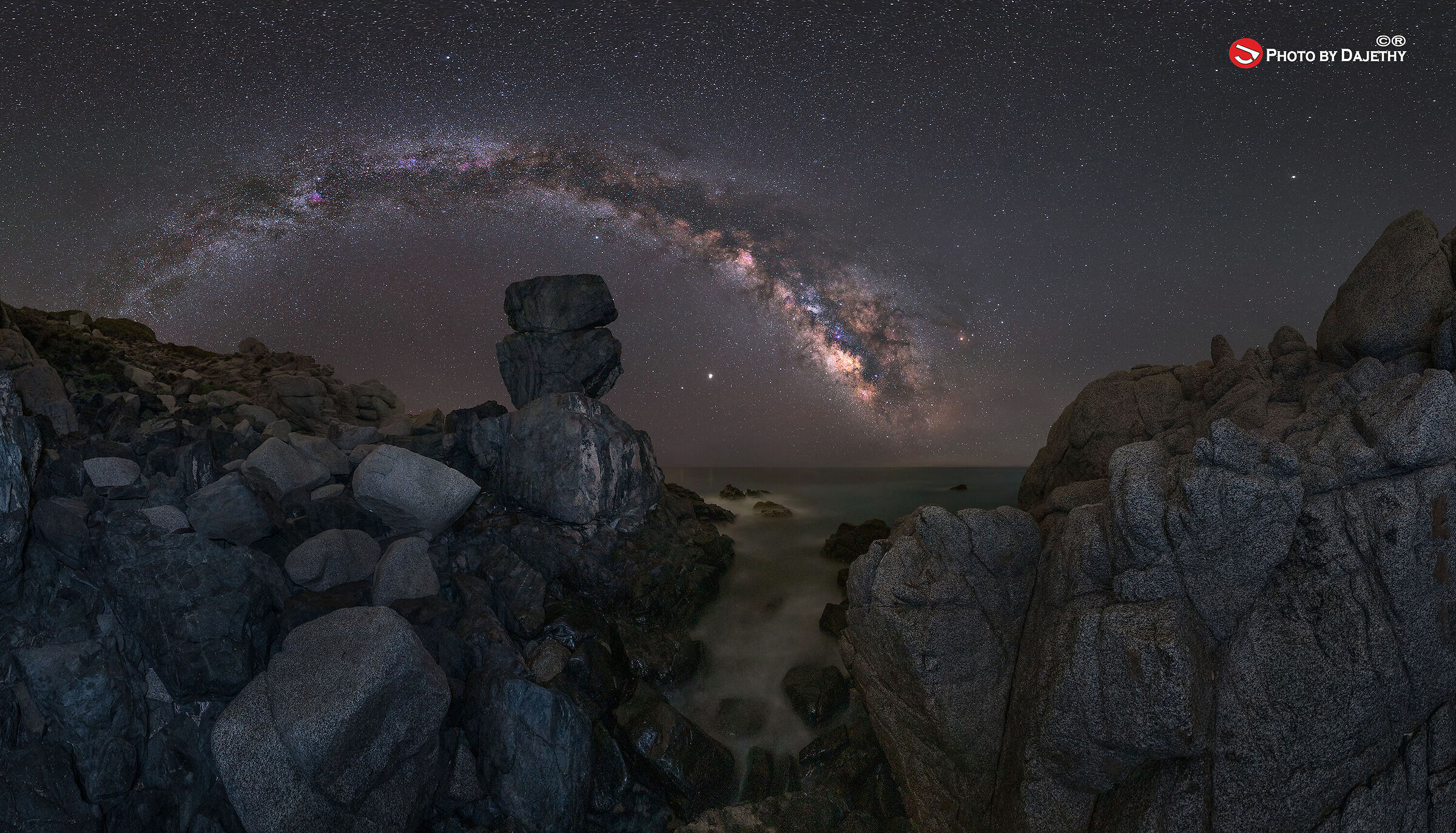 Sardinia Milky Way