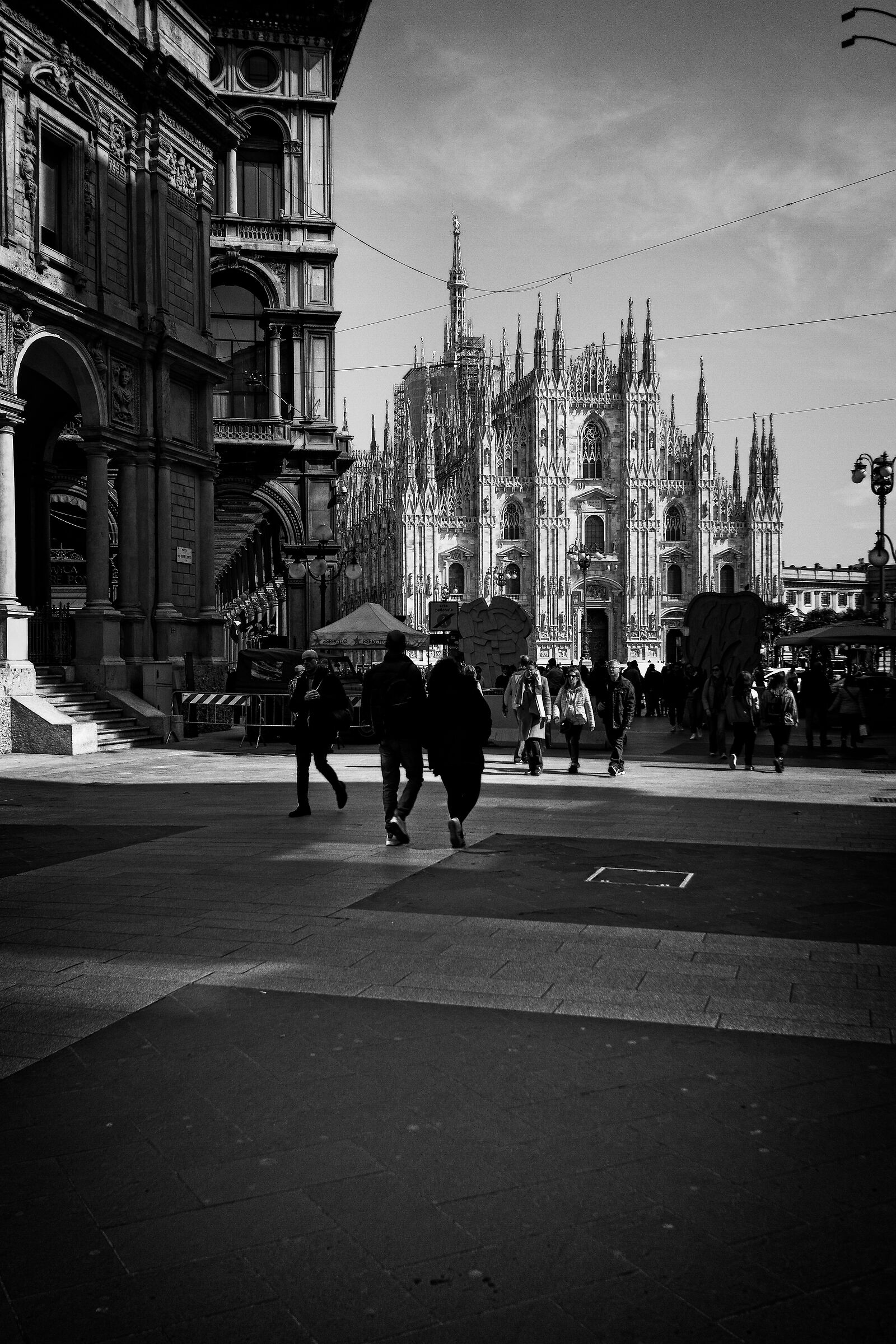 Milano - zona piazza dei Mercanti