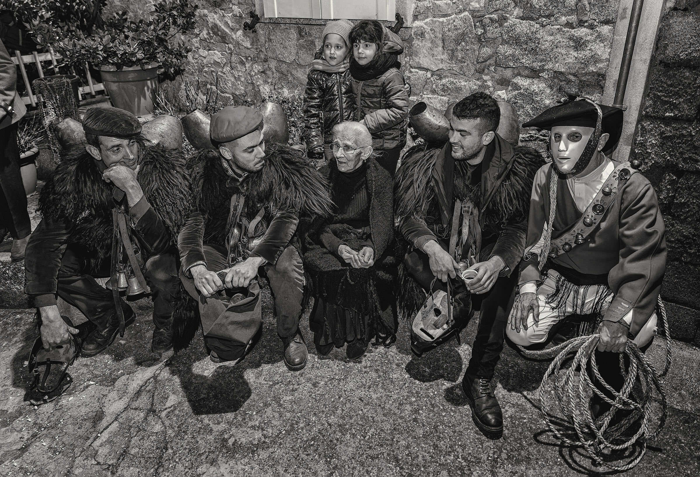 Granny and Mamuthones