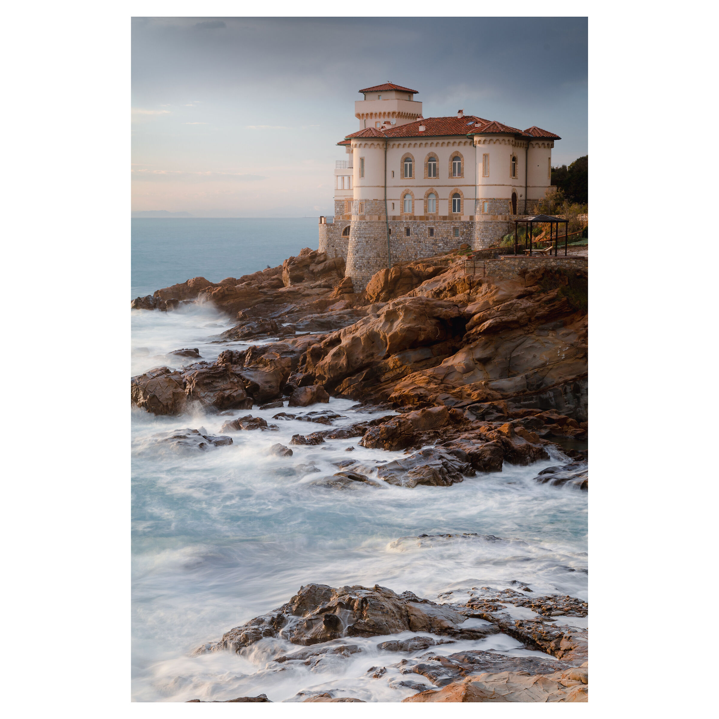 Castel Boccale, prima del temporale