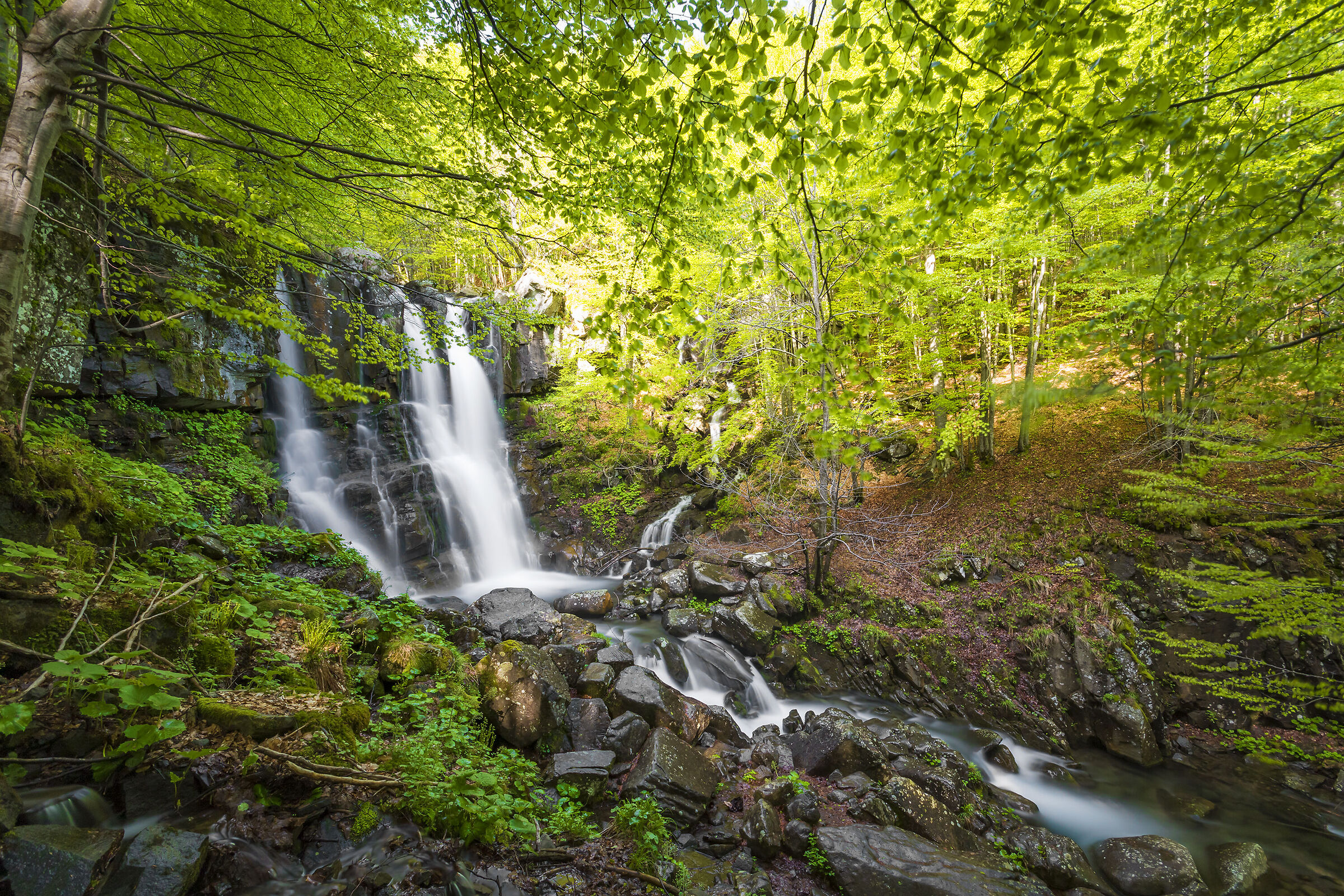 Dardagna waterfall