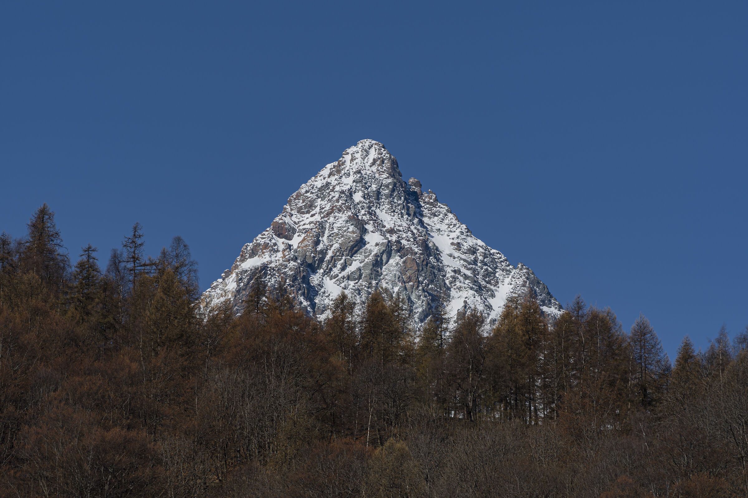 La Piramide imbiancata...