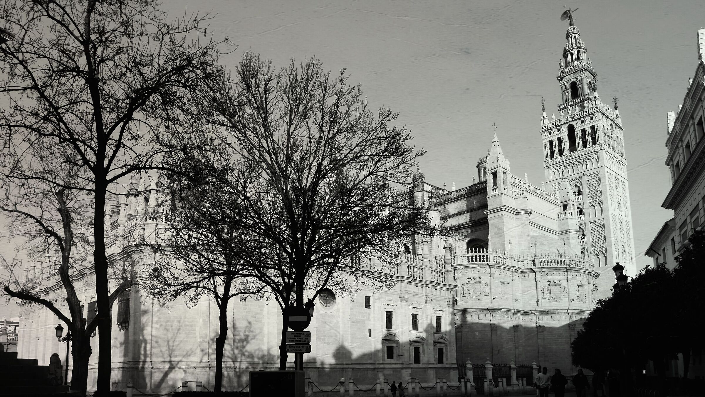 Seville in B&W