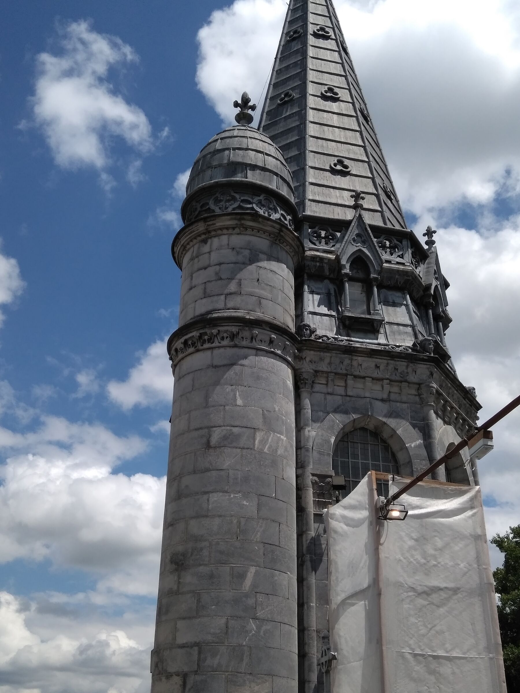 Lourdes the cathedral