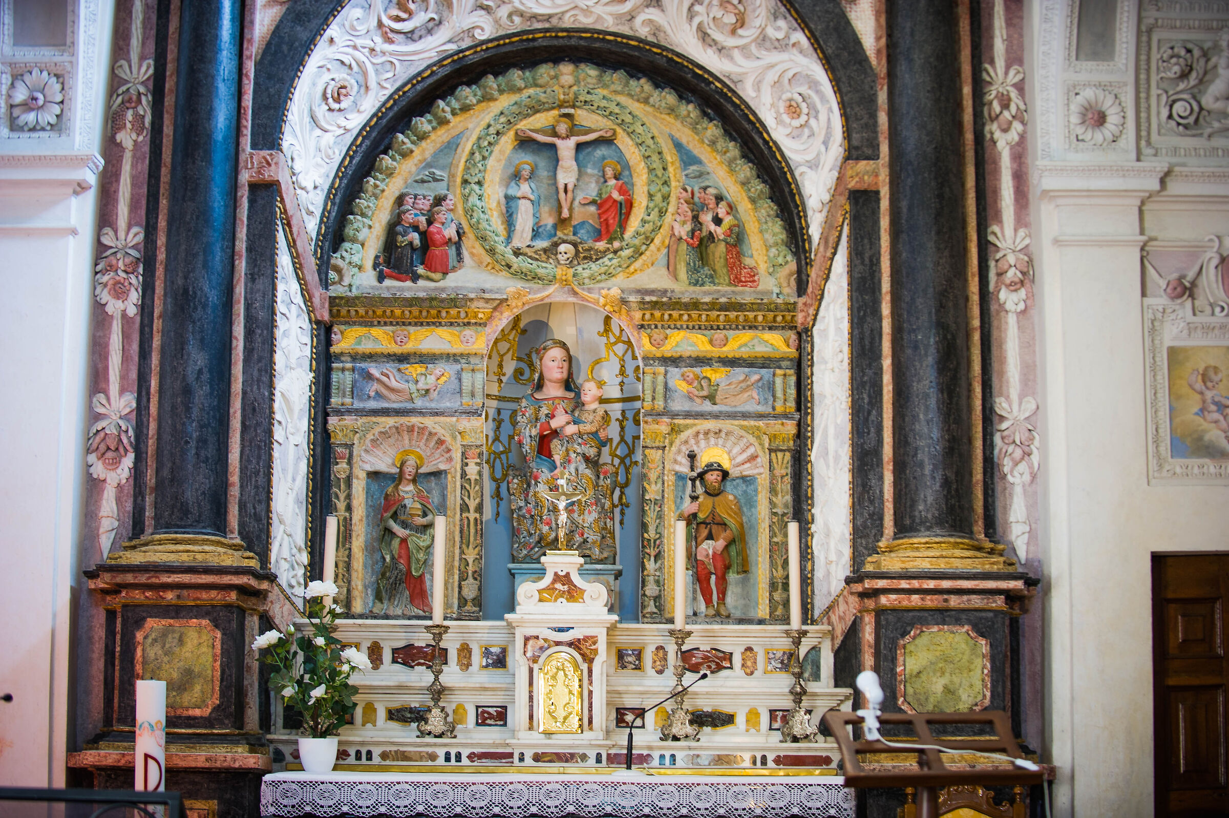 Sanctuary of Santa Maria dei Ghirli in Campione d'Italia