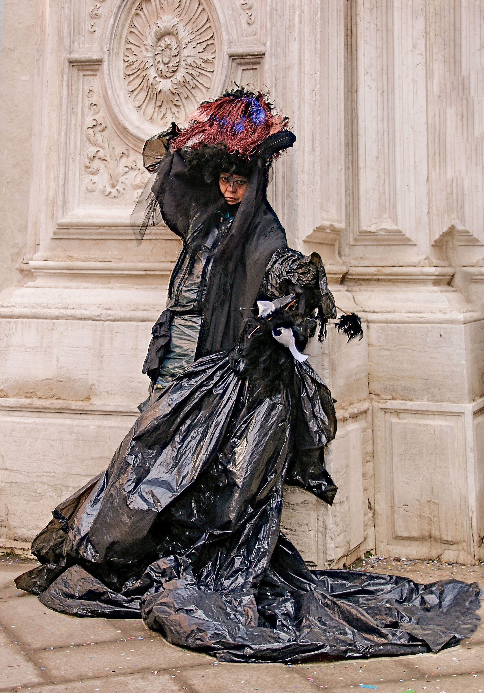 Una maschera molto originale