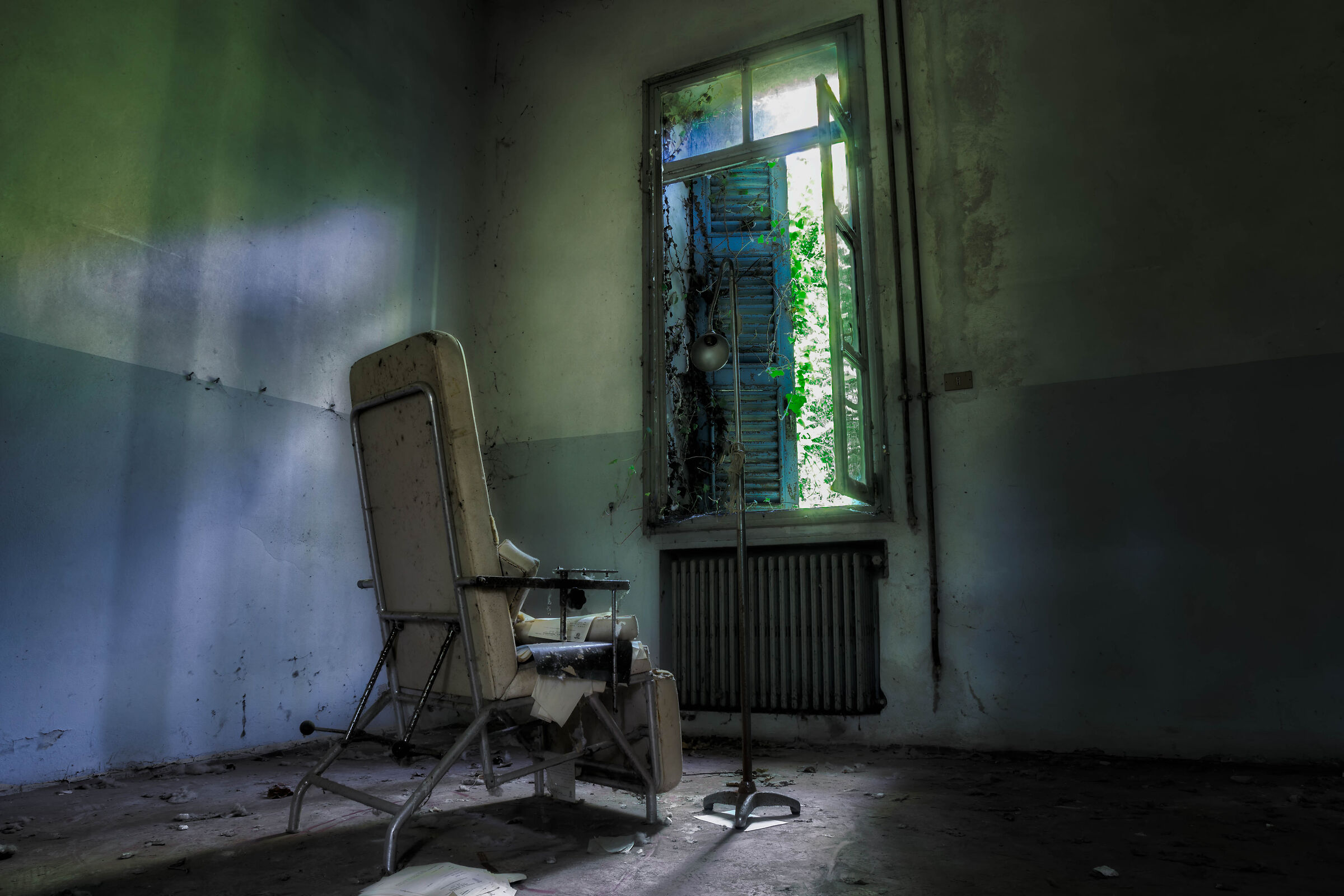 2018, Italia, Granzette (ro), Ospedale psichiatrico