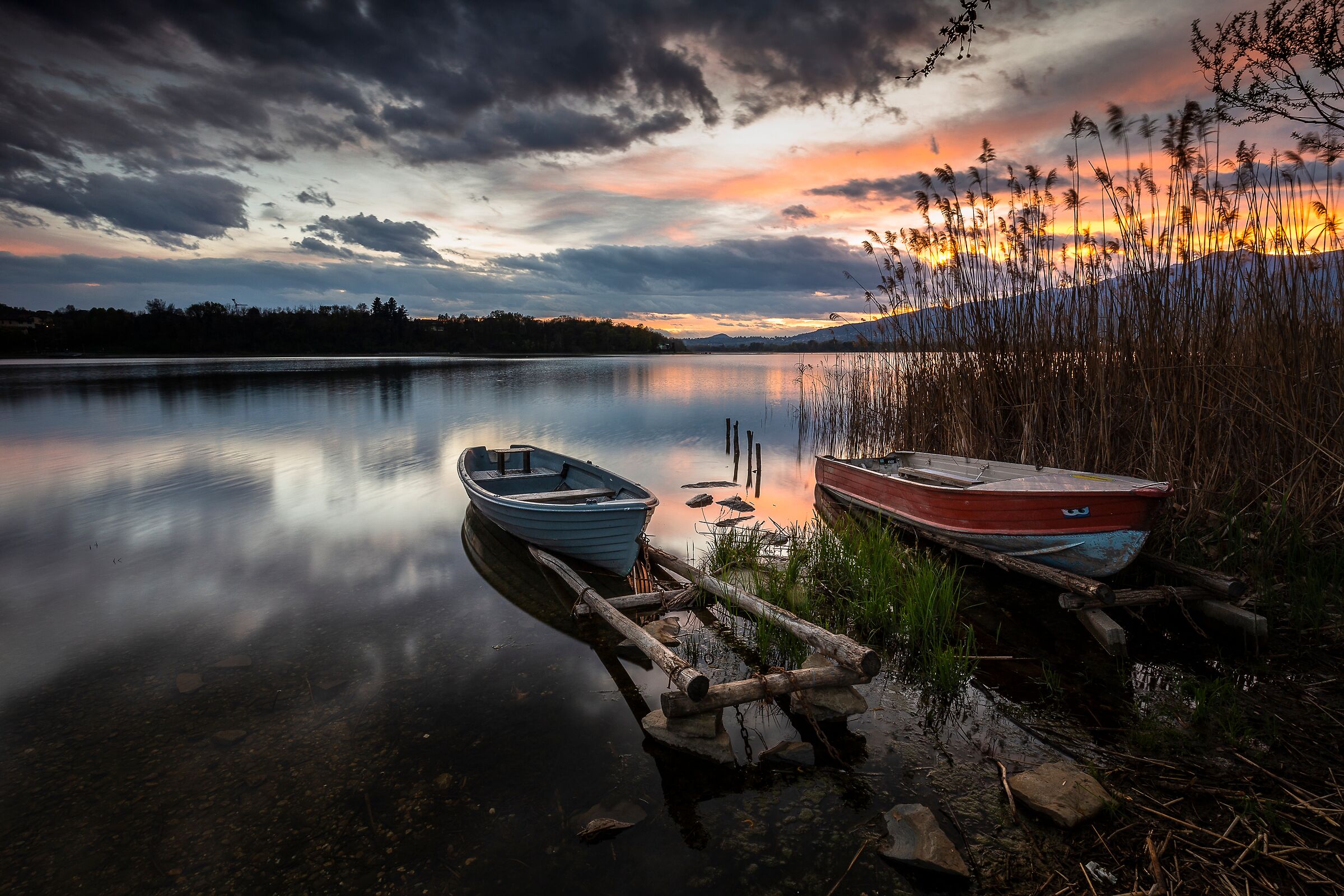 Another sunset on "my" lake