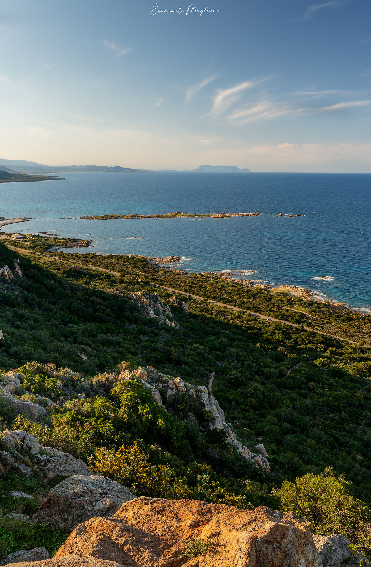 Vista su Capo Comino - Siniscola (nu)