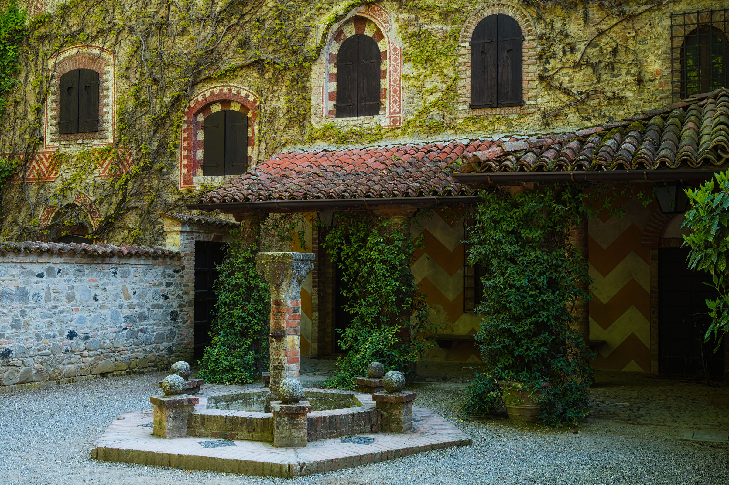 Particolare di Grazzano Visconti