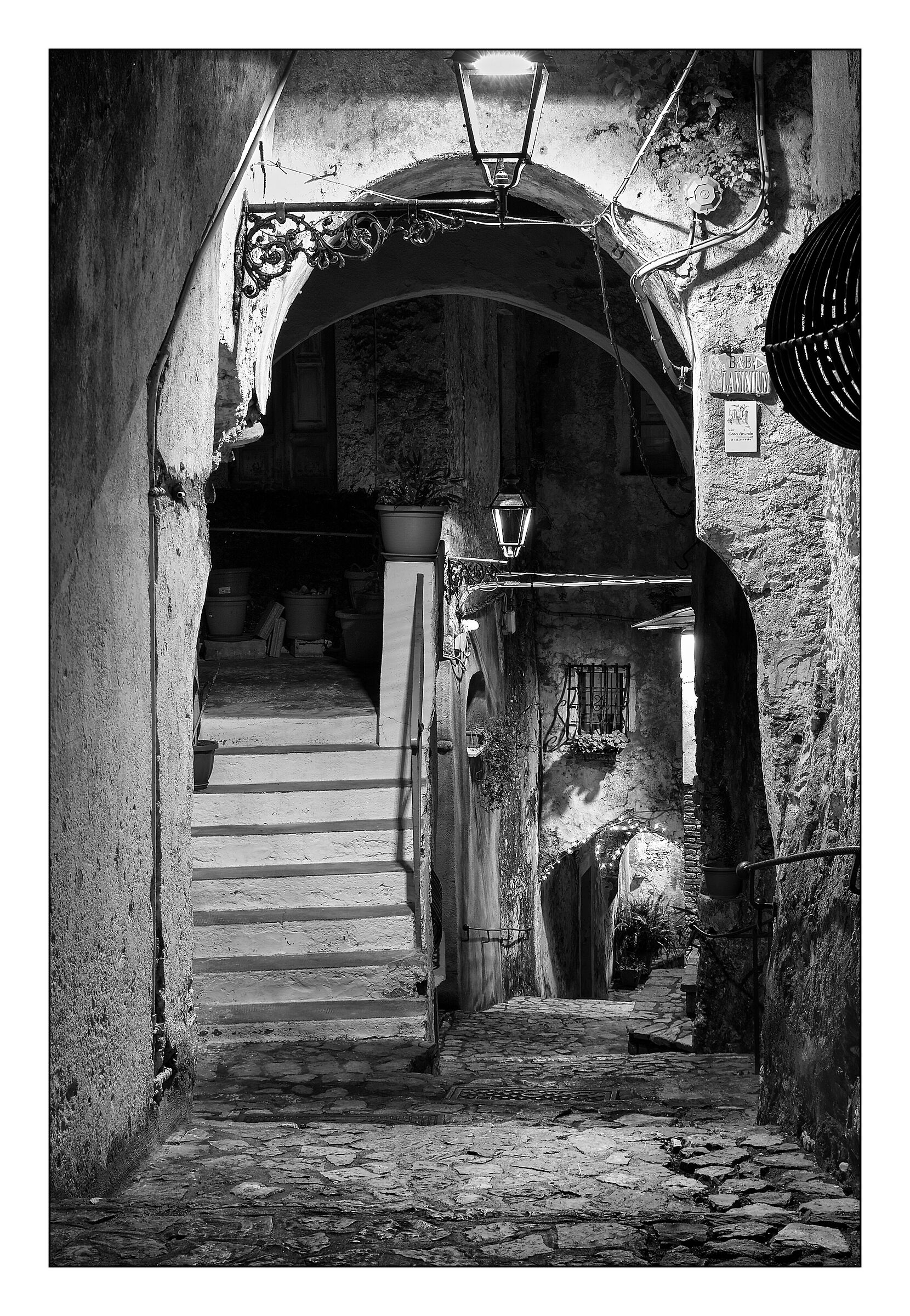 Scalea old town.