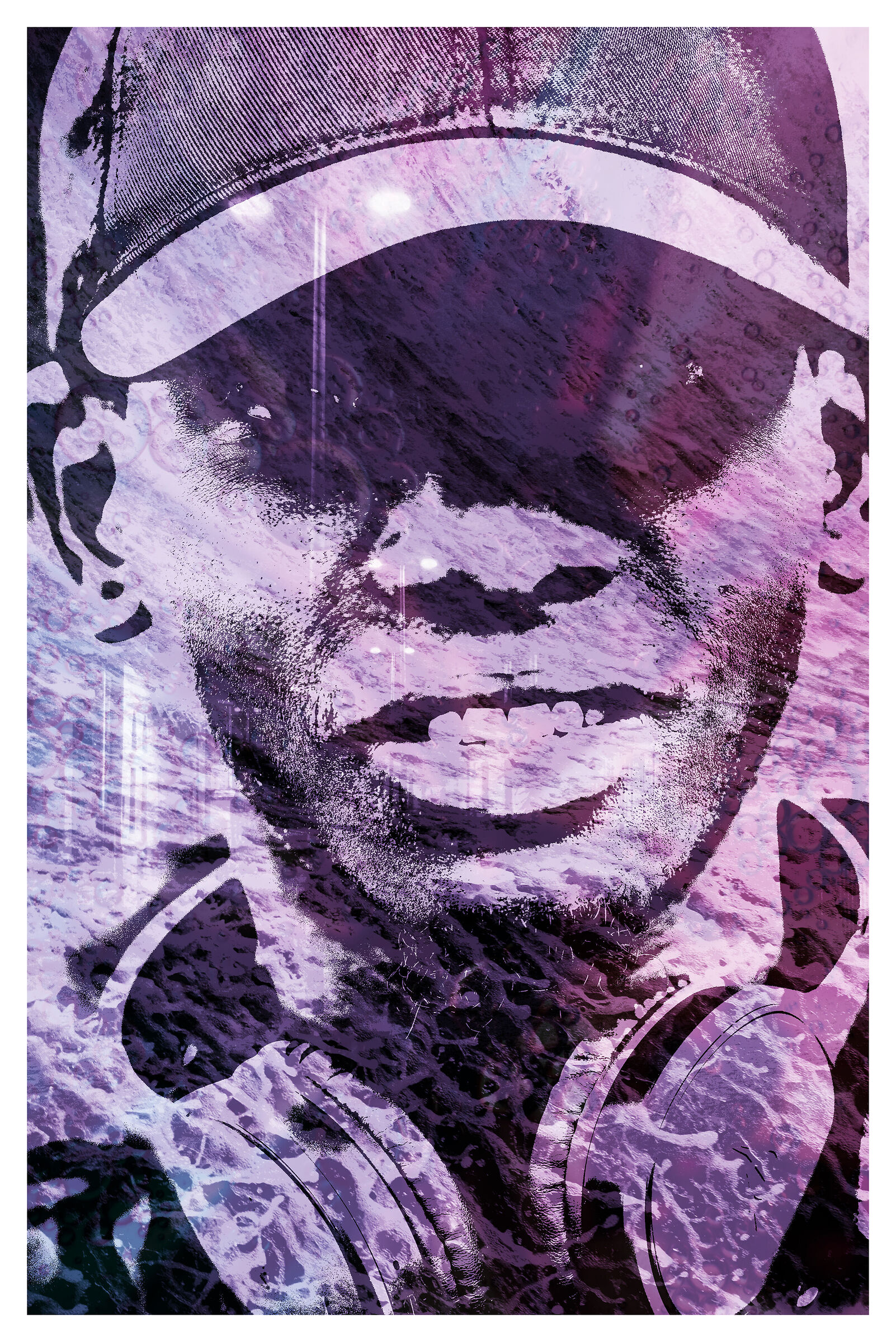 All with headphones...........