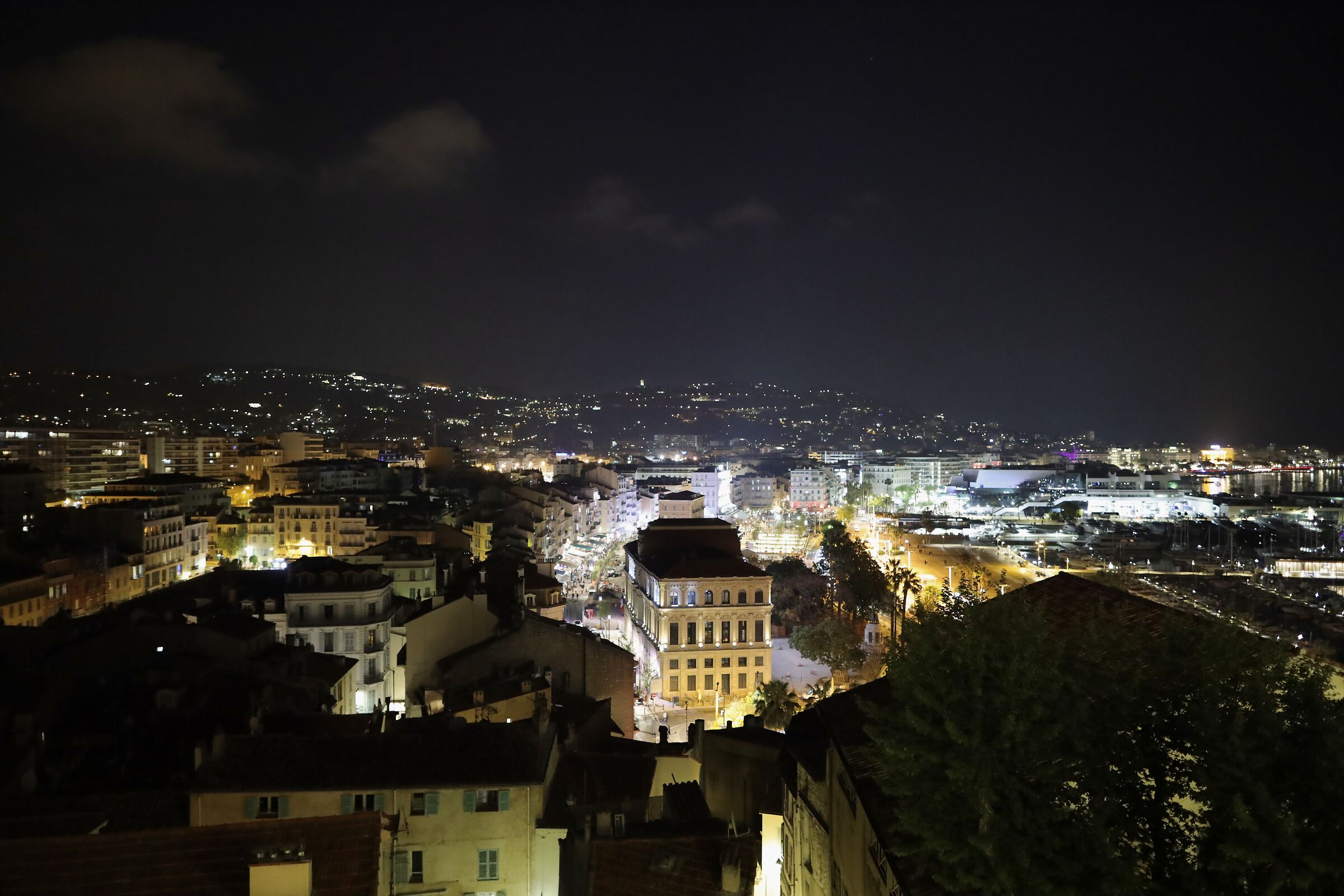 Cannes by night