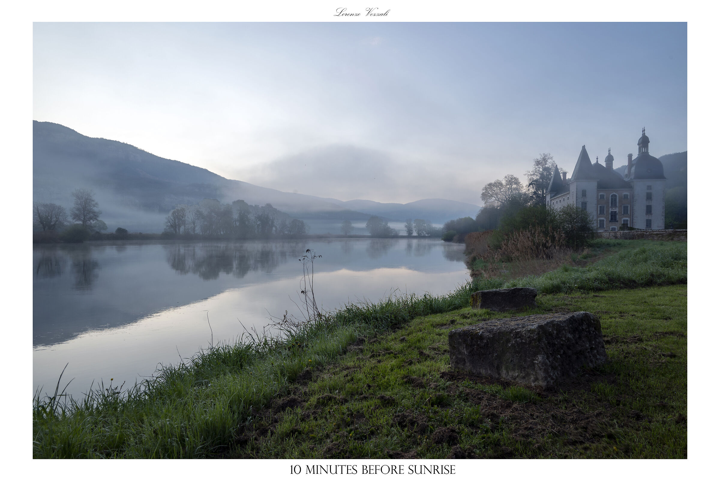 10 minutes before the sunrise