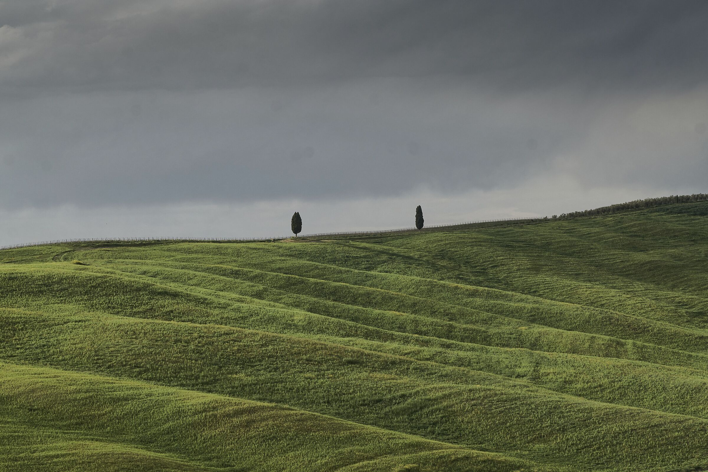 The door of the Val d'Orcia