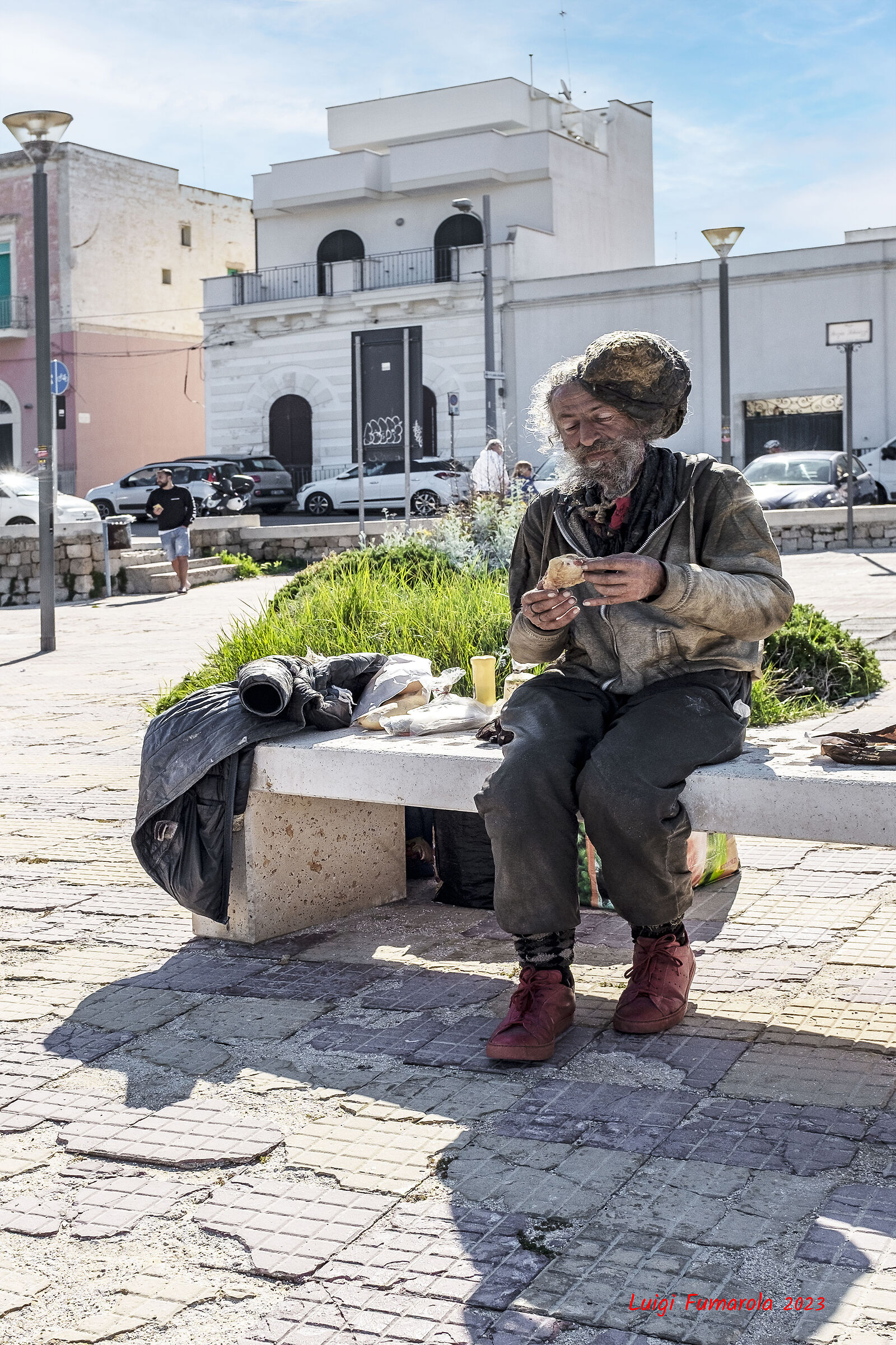 It's time to put something under your teeth...