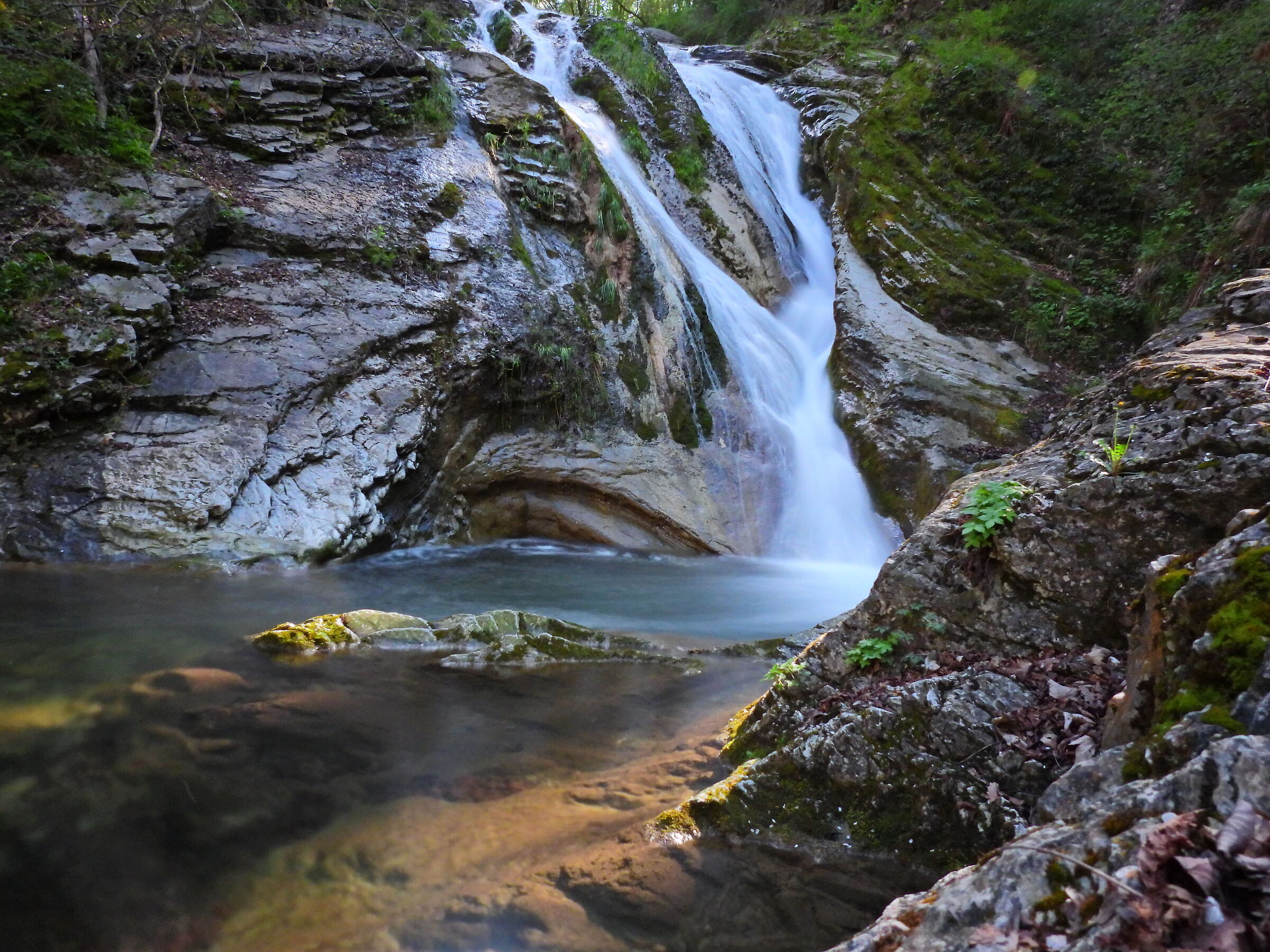 Waterfall in Val Mara