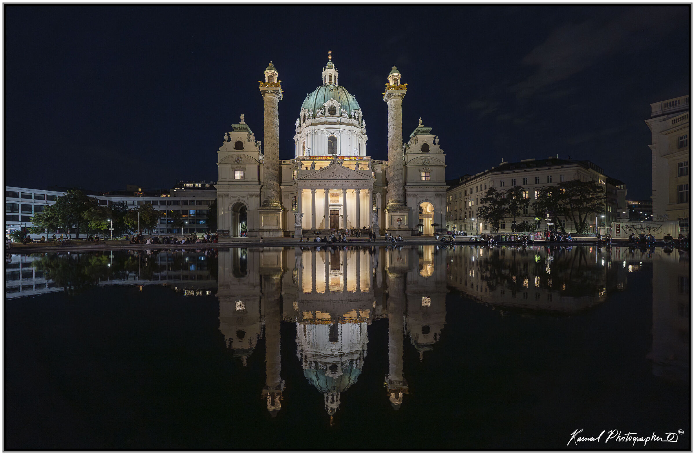 St. Charles' Church at Karlsplatz Vienna
