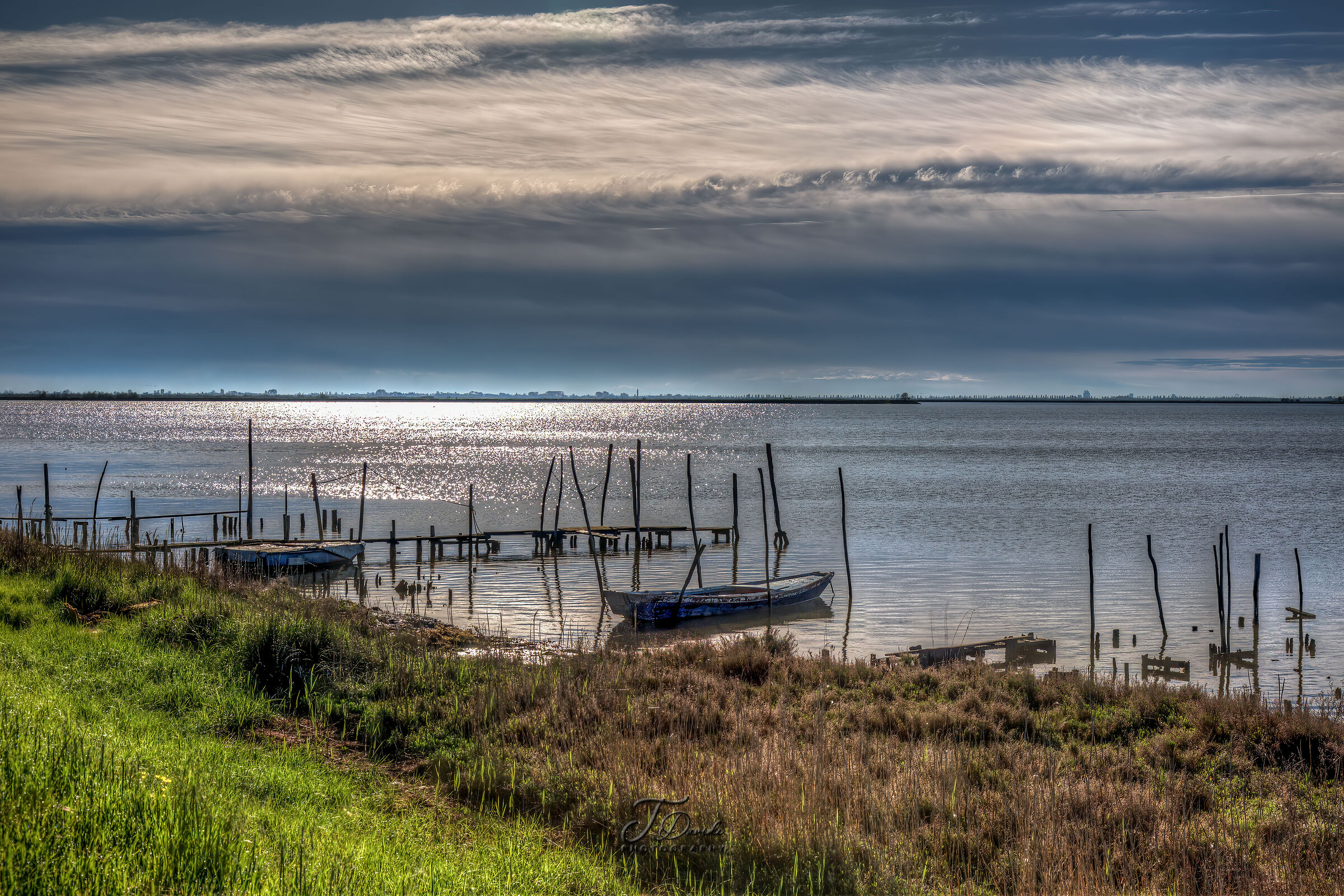 Venetian Lagoon from the Portegrandi Caposile cycle path