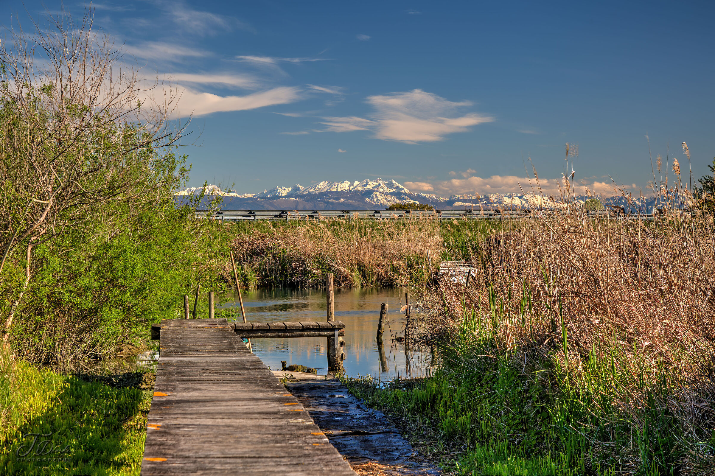 Stravedamento from the Portegrandi Caposile cycle path
