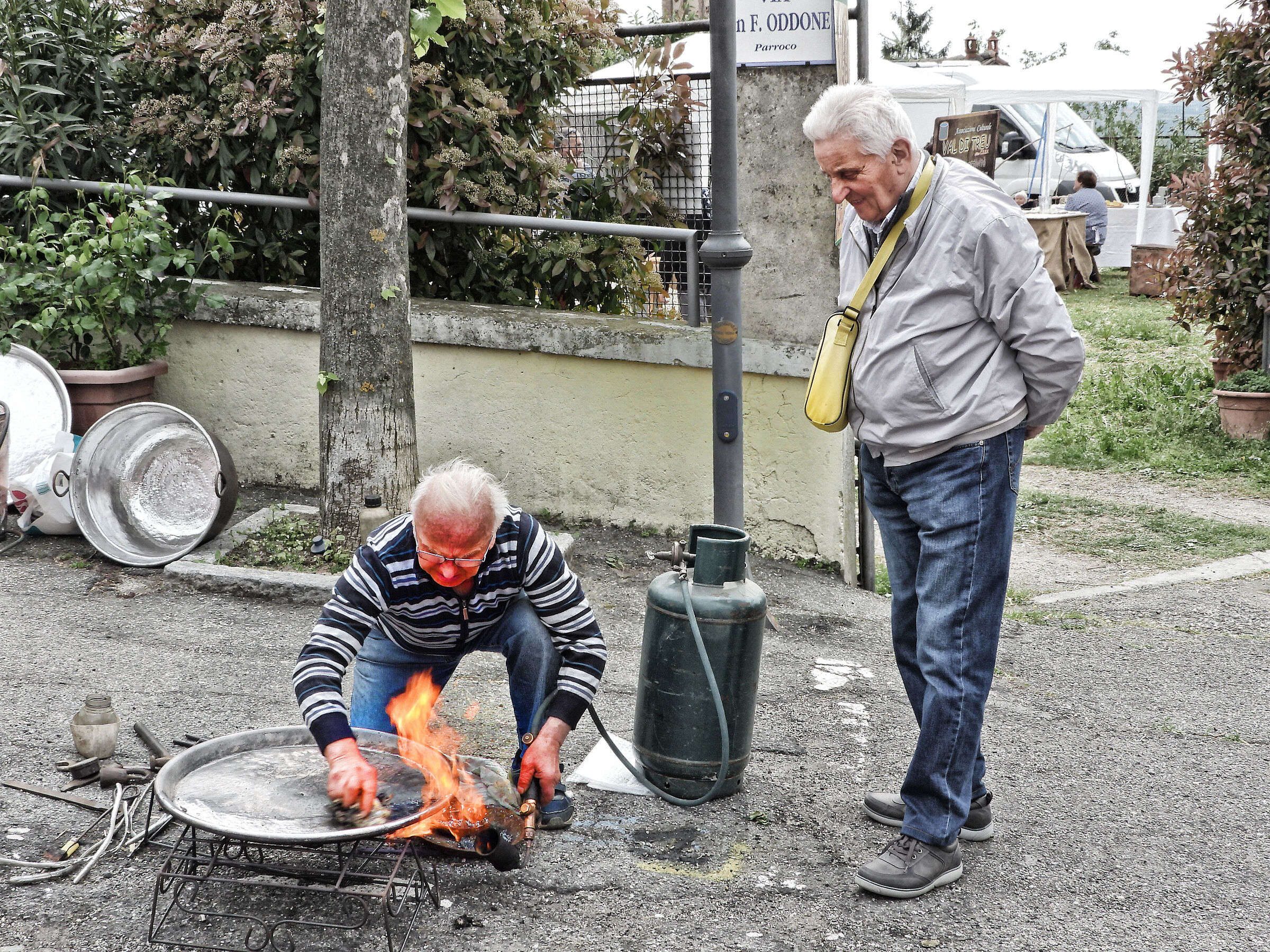 The tinsmith and the pensioner